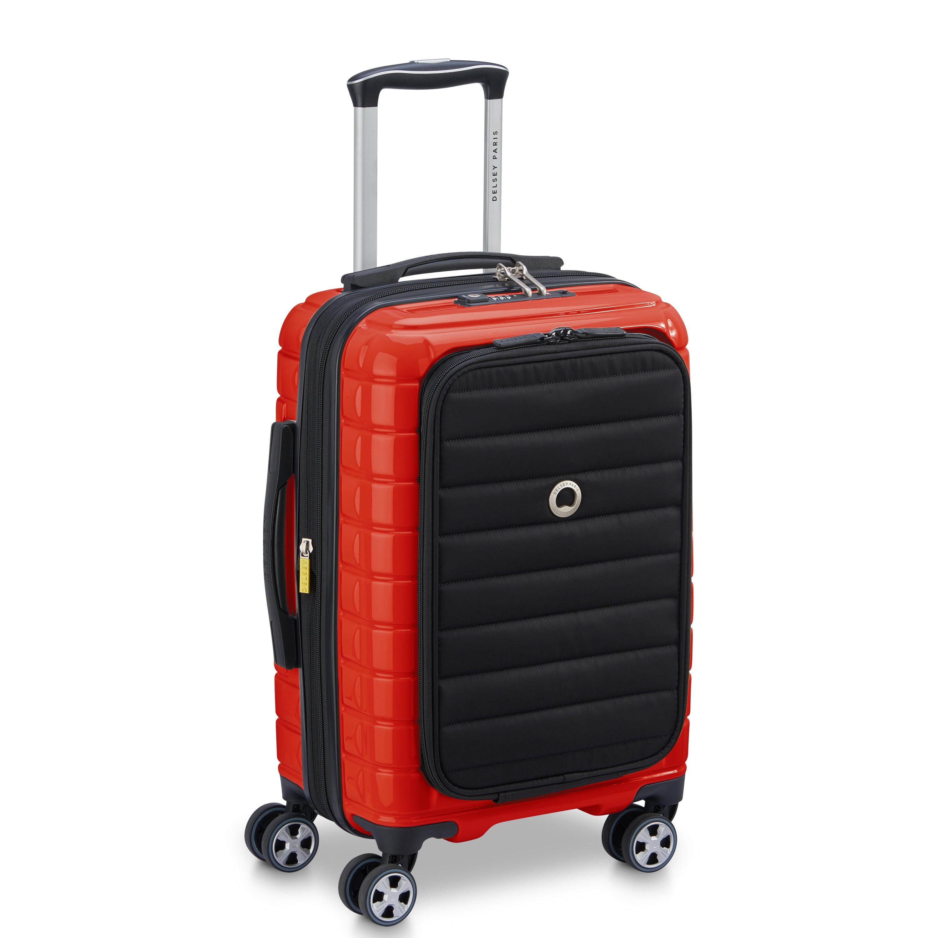 delsey-shadow-5-0-kabinenkoffer-55-cm-rot-erweiterbar image 2
