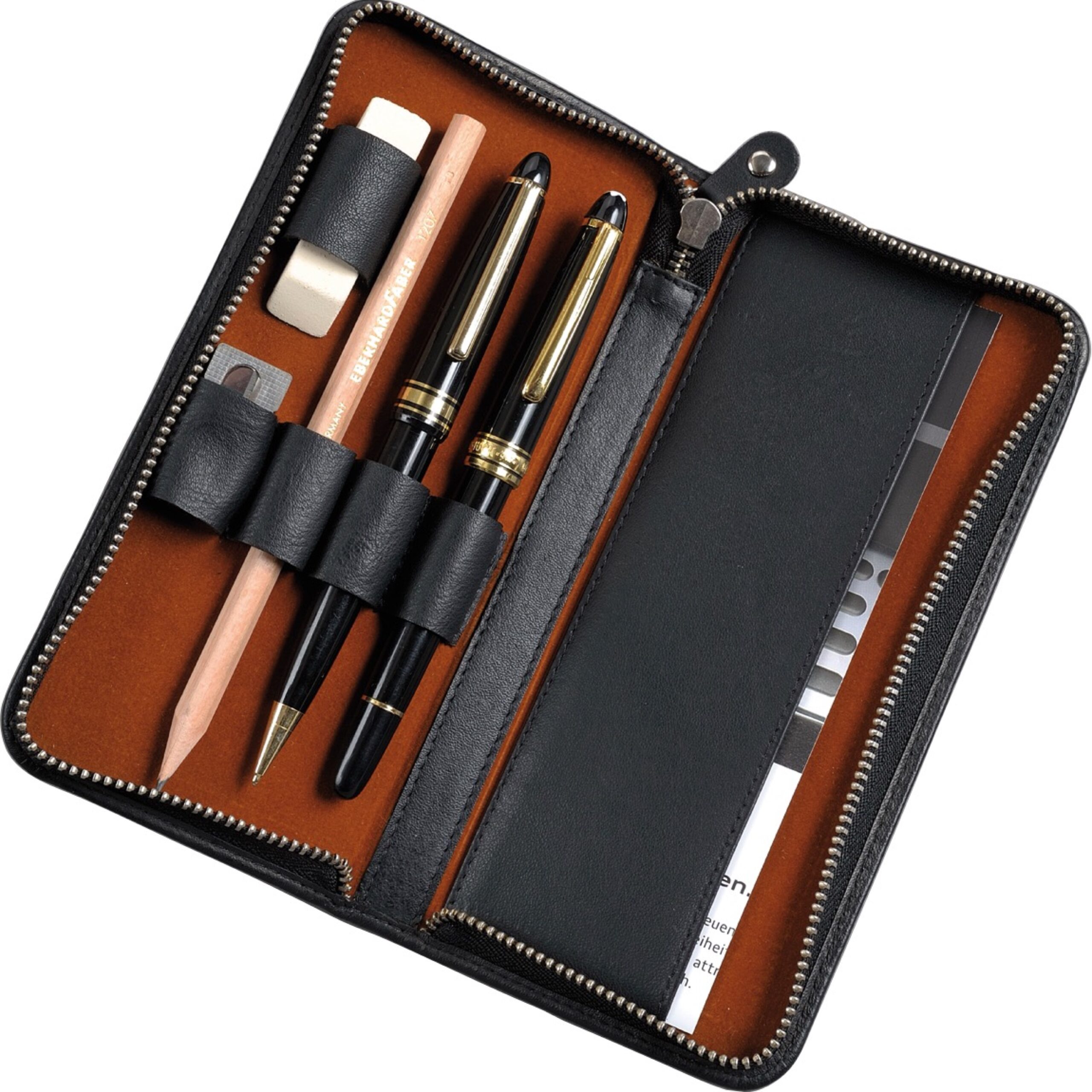 alumaxx-schreibger-teetui-nappa-leder-schwarz-braun image 1