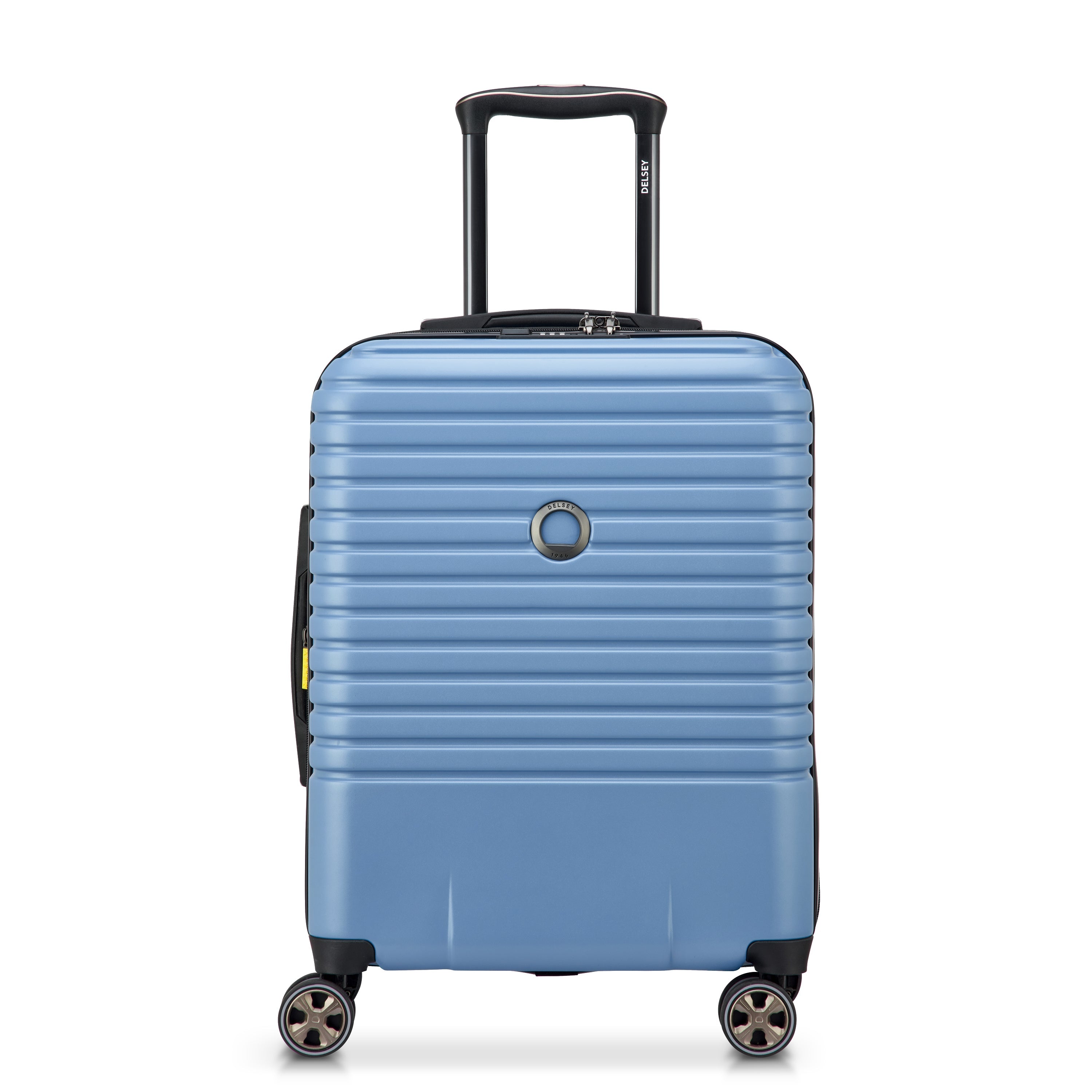 delsey-paris-caumartin-plus-kabinenkoffer-55-cm-blau-erweiterbar image 1