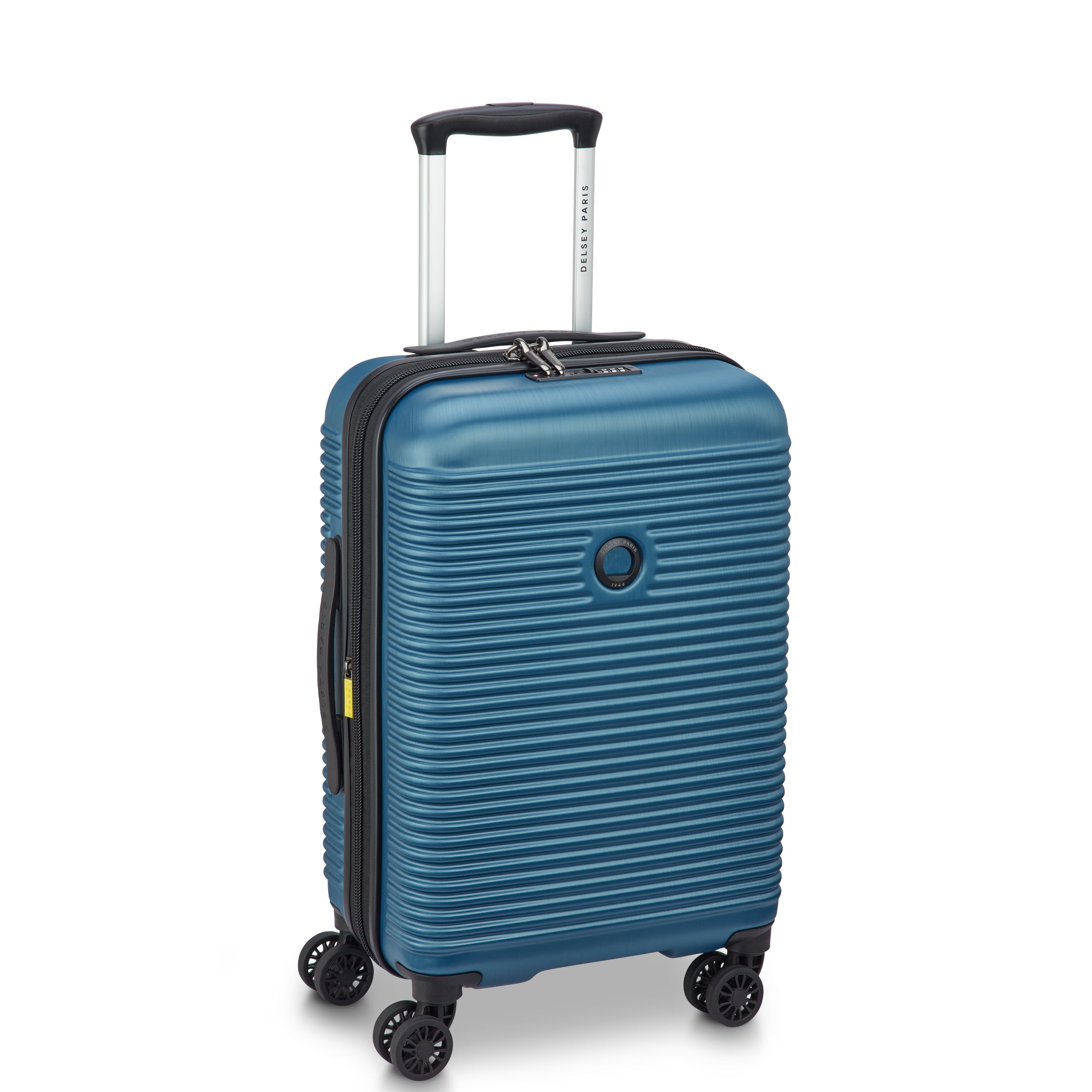 delsey-paris-freestyle-kabinenkoffer-55-cm-blau-erweiterbar-2 image 2
