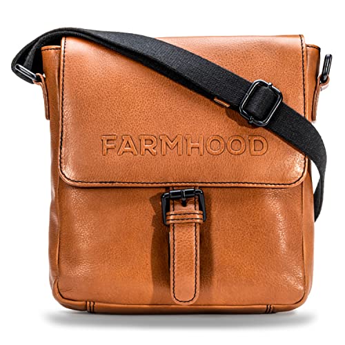 farmhood-memphis-umh-ngetasche-leder-22-cm-mit-handyfach-2 image 5