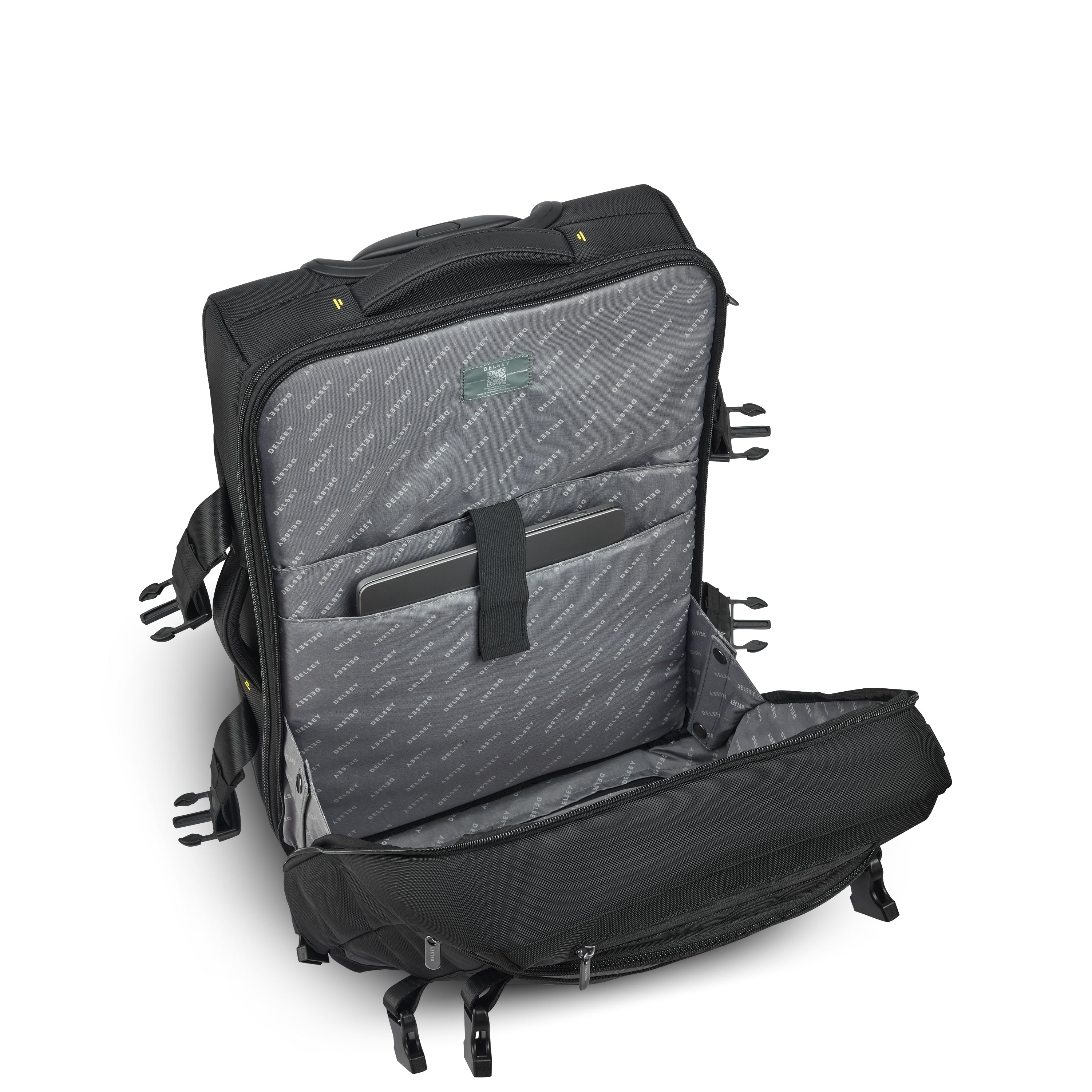 delsey-dlc-pro-trolley-rucksack-48-l-schwarz-rollen image 6