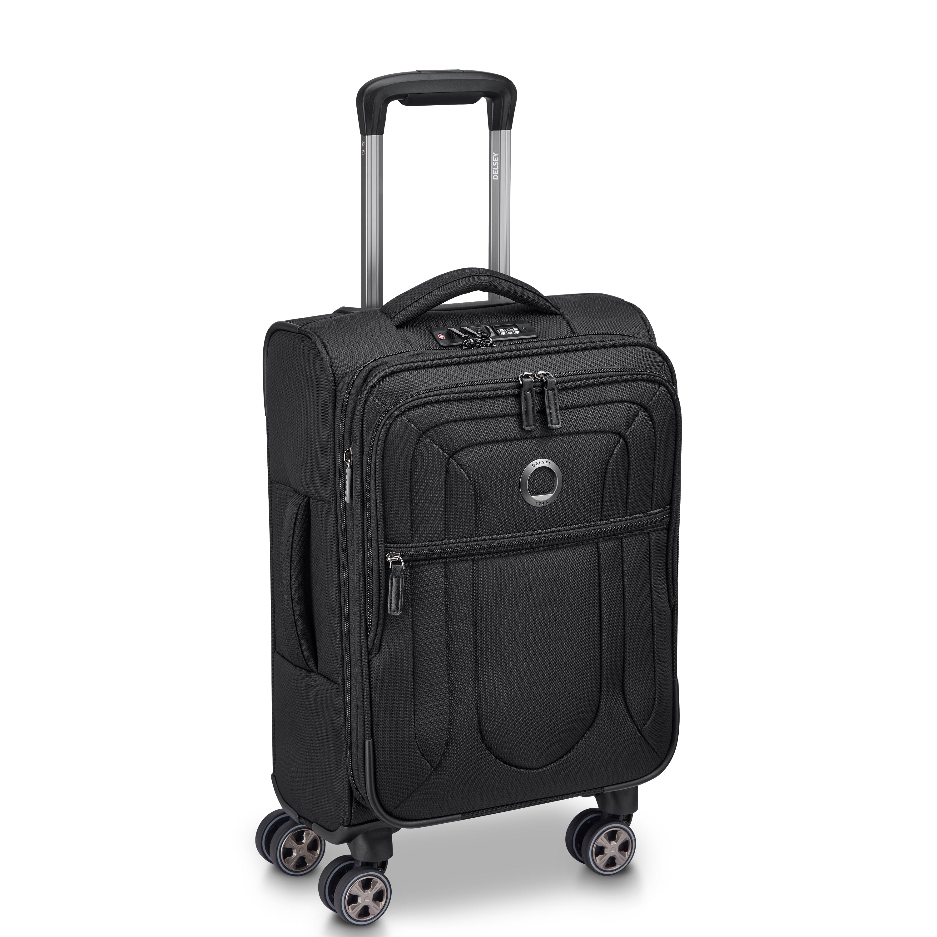 delsey-paris-shadow-dlx-kabinenkoffer-55-cm-schwarz-erweiterbar image 2