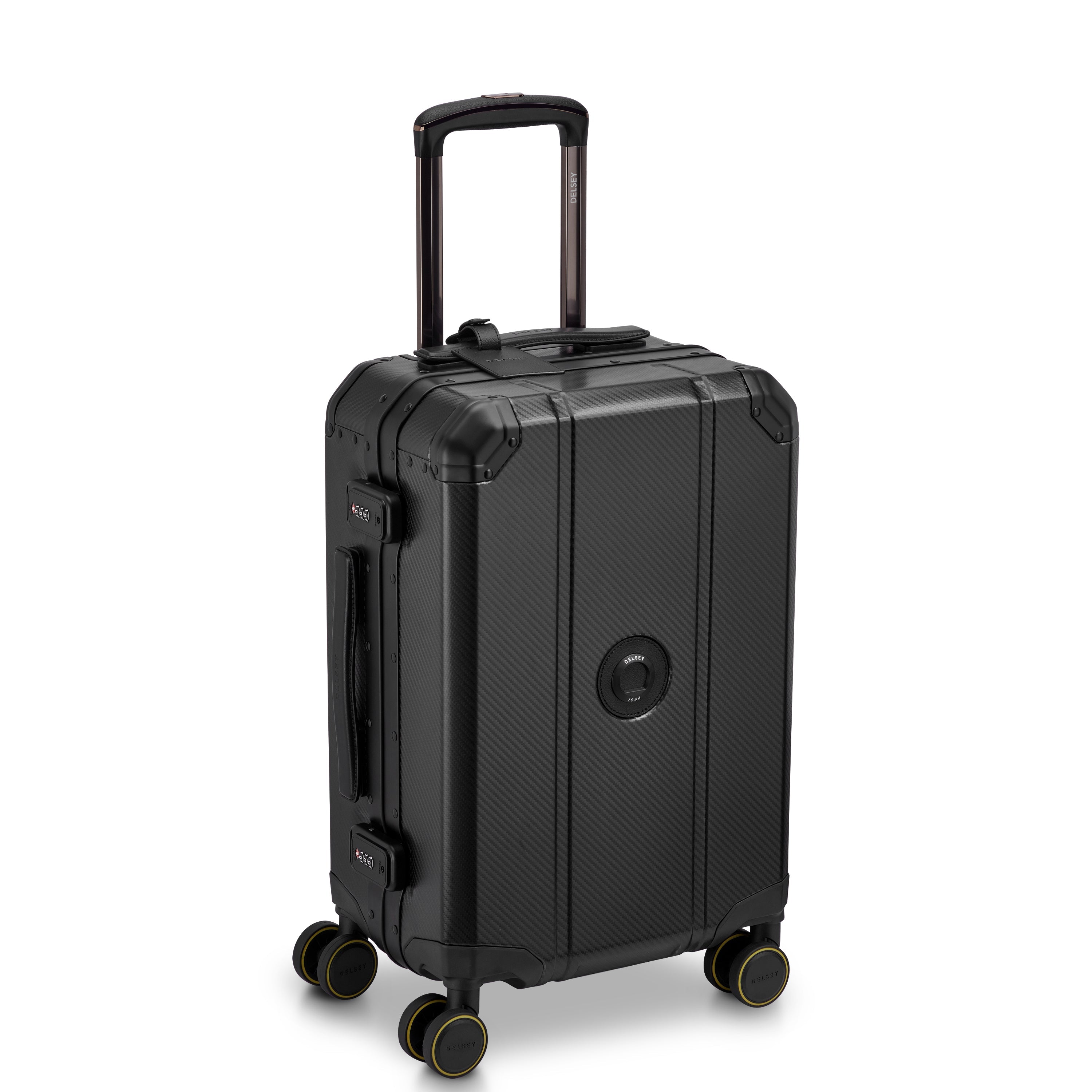 delsey-alu-r-koffer-55-cm-schwarz-kabine-aluminium image 2