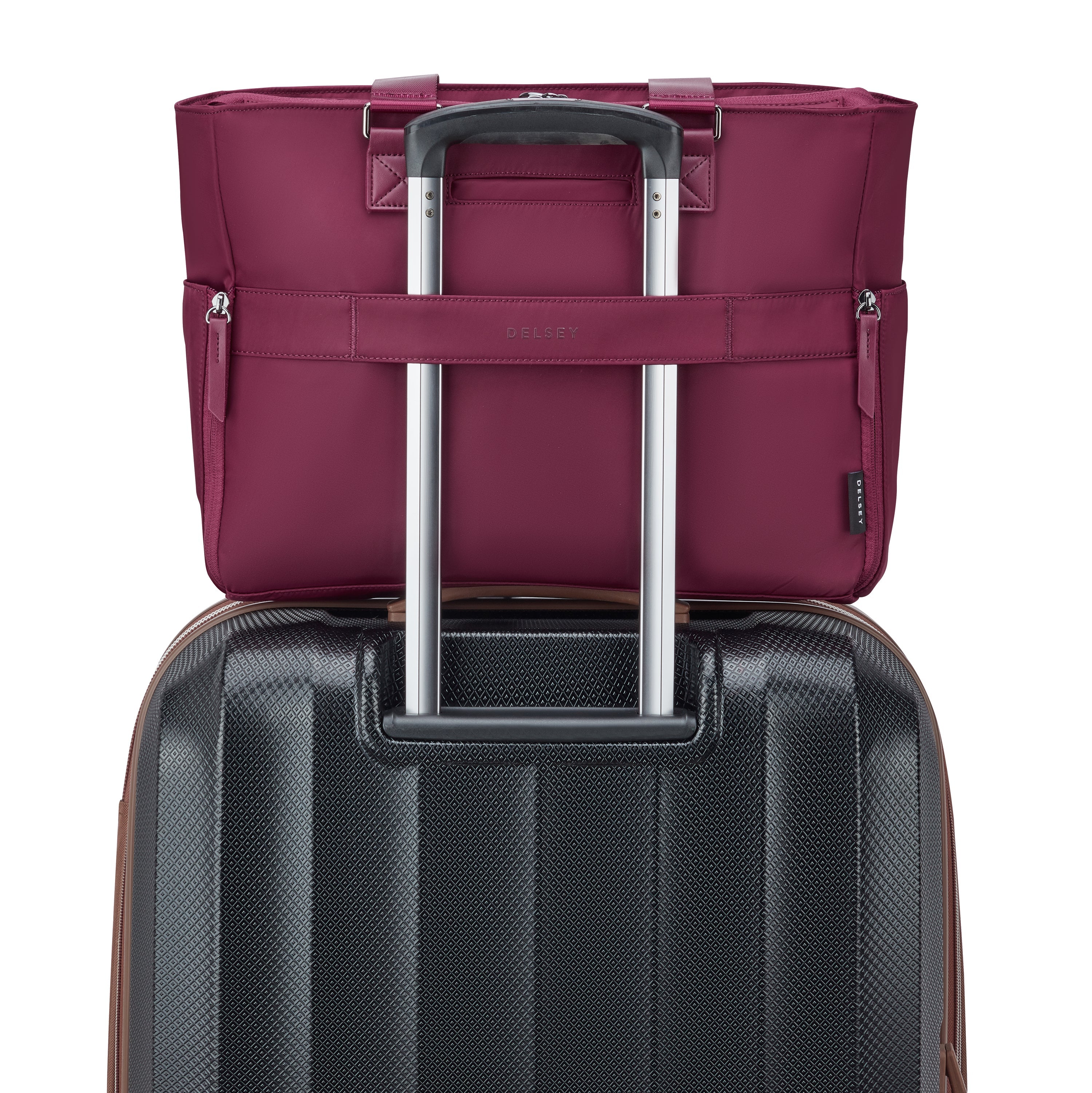 delsey-paris-victoire-tote-bag-45-5-cm-burgundy-laptoptasche image 6