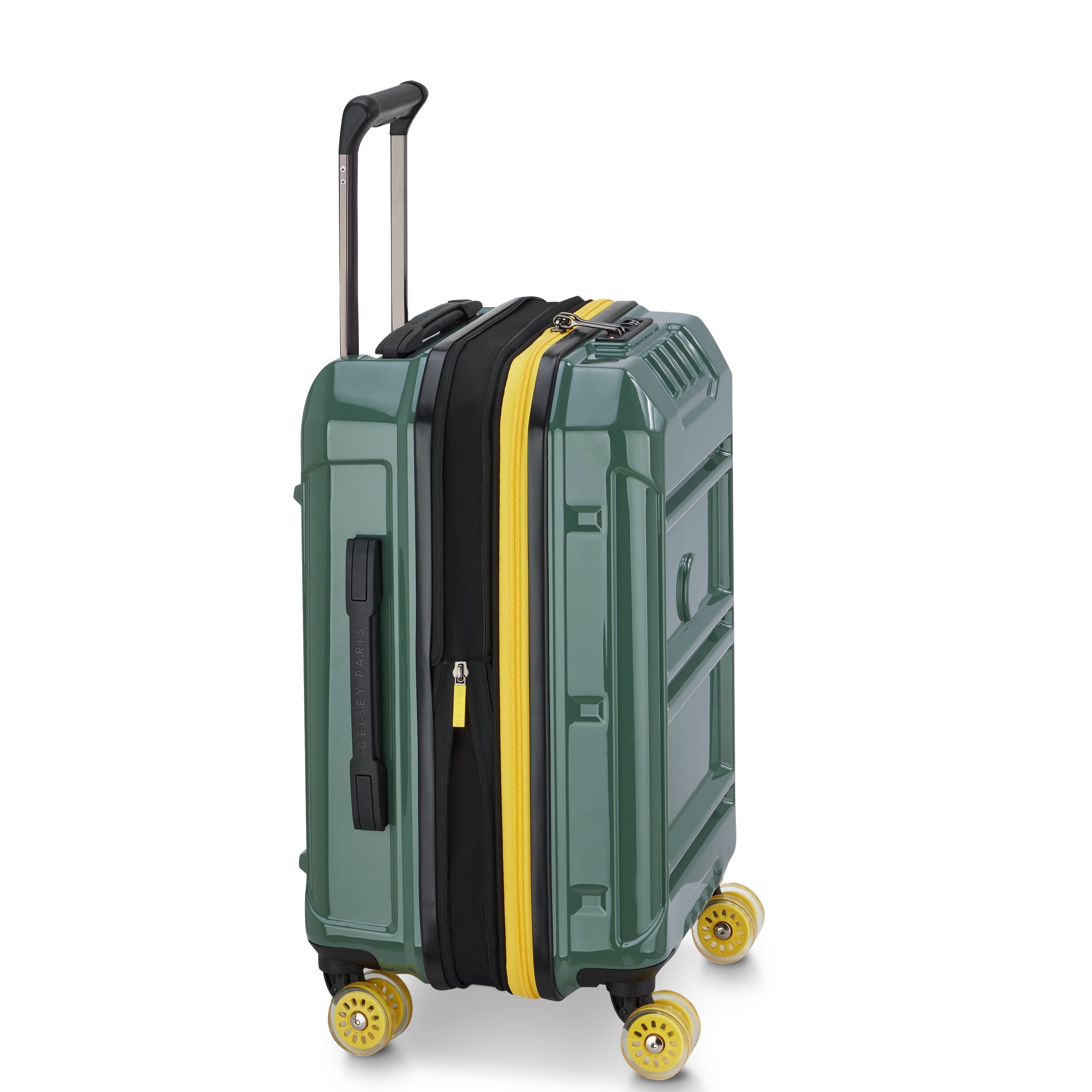 delsey-rempart-2-0-kabinenkoffer-55-cm-army-erweiterbar image 7