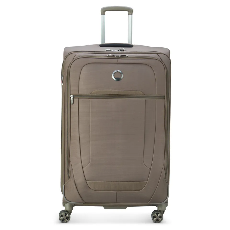 delsey-helium-dlx-stoffkoffer-83-cm-mocha-erweiterbar-xl image 1
