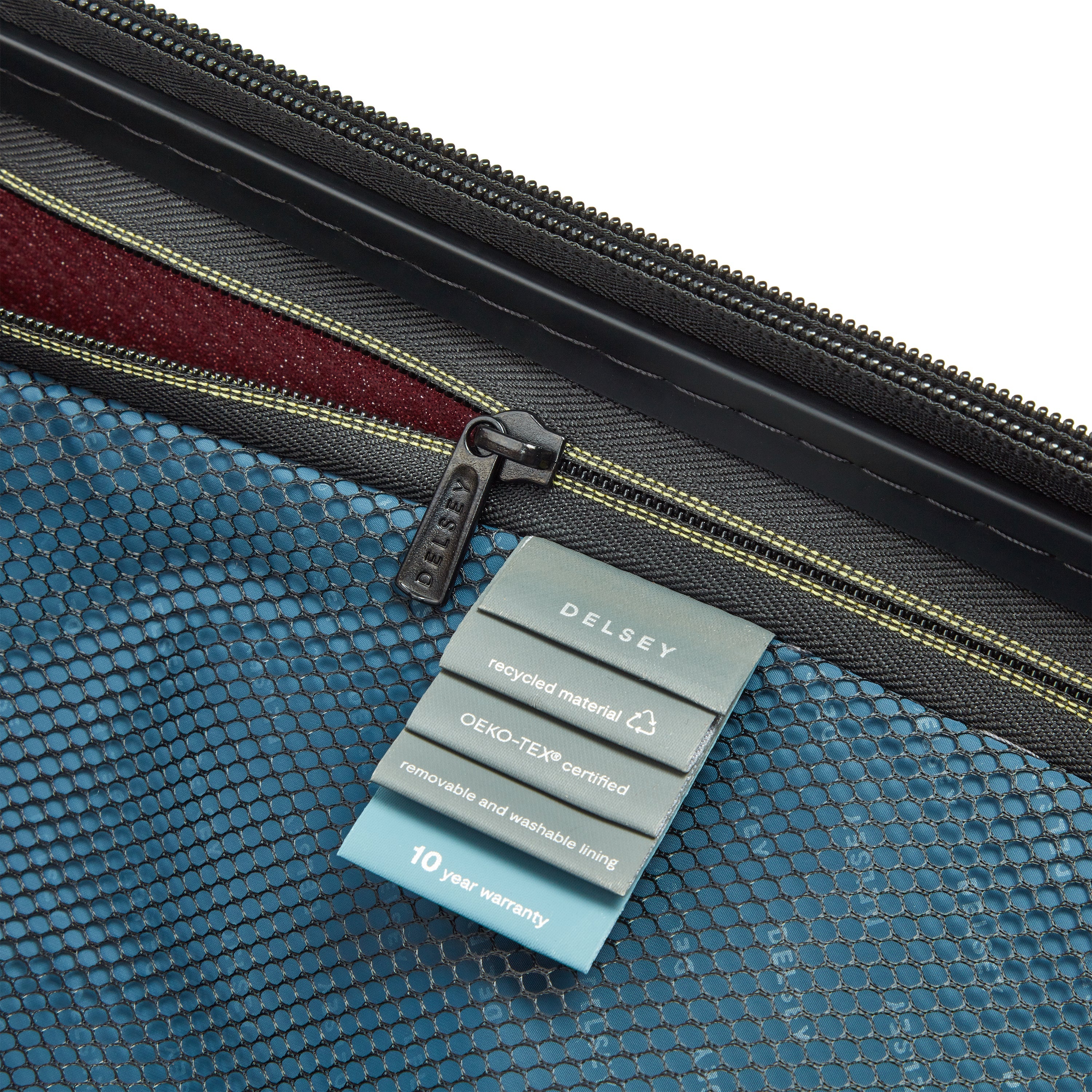 delsey-helium-ultimate-kabinenkoffer-55cm-bordeaux-leicht image 7
