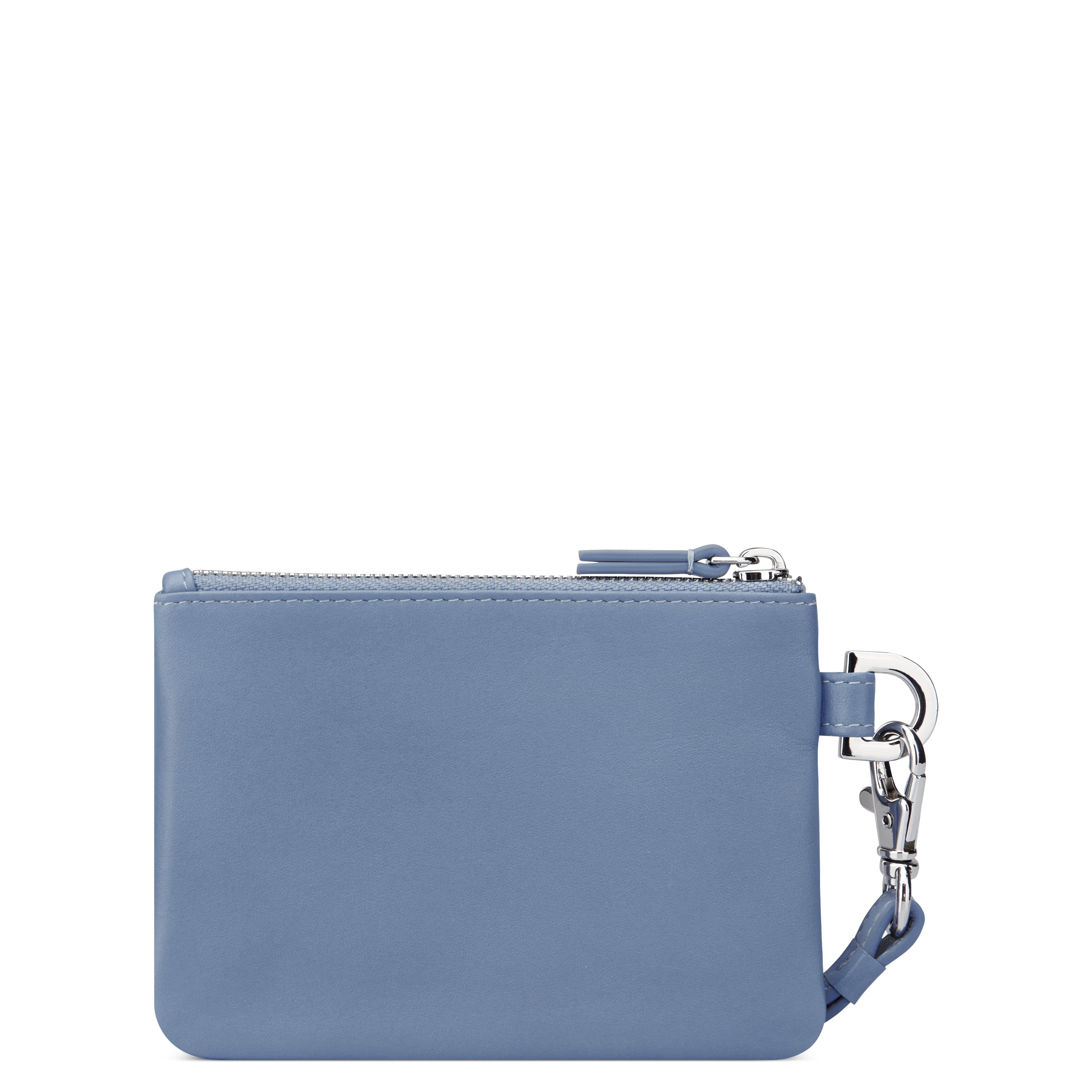 delsey-le-cuir-lisse-pochette-leder-sky-blue-clutch image 6