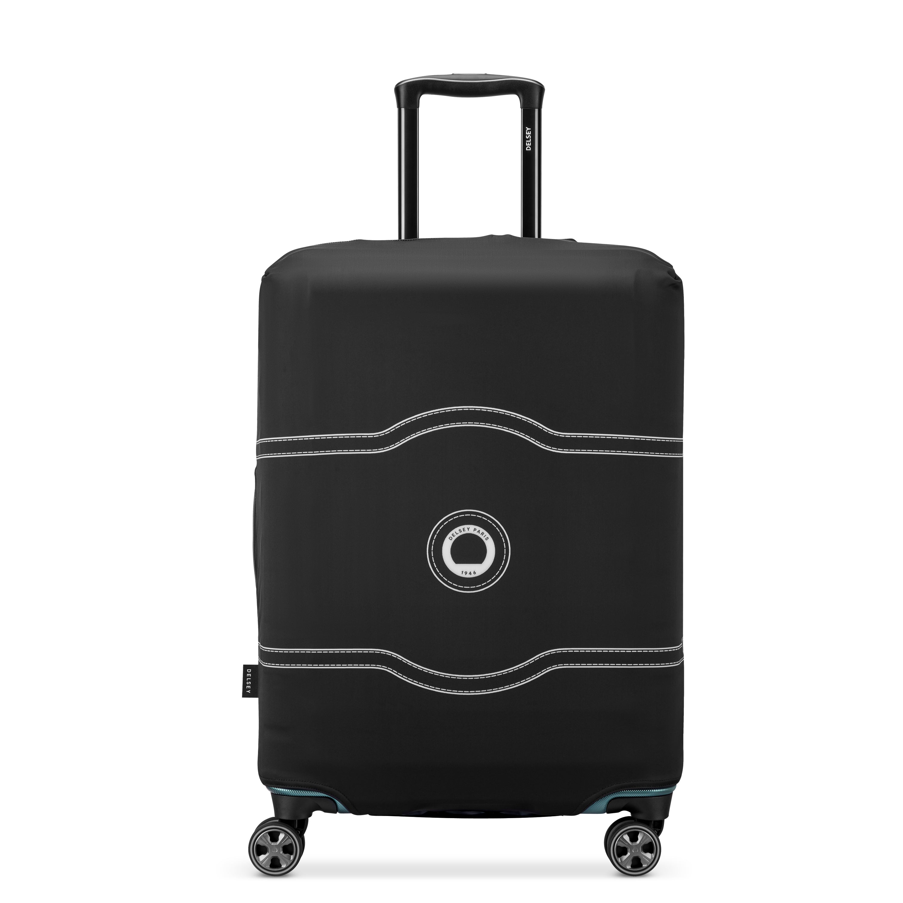 delsey-le-cuir-lisse-kofferh-lle-schwarz-reise-zubeh-r image 1