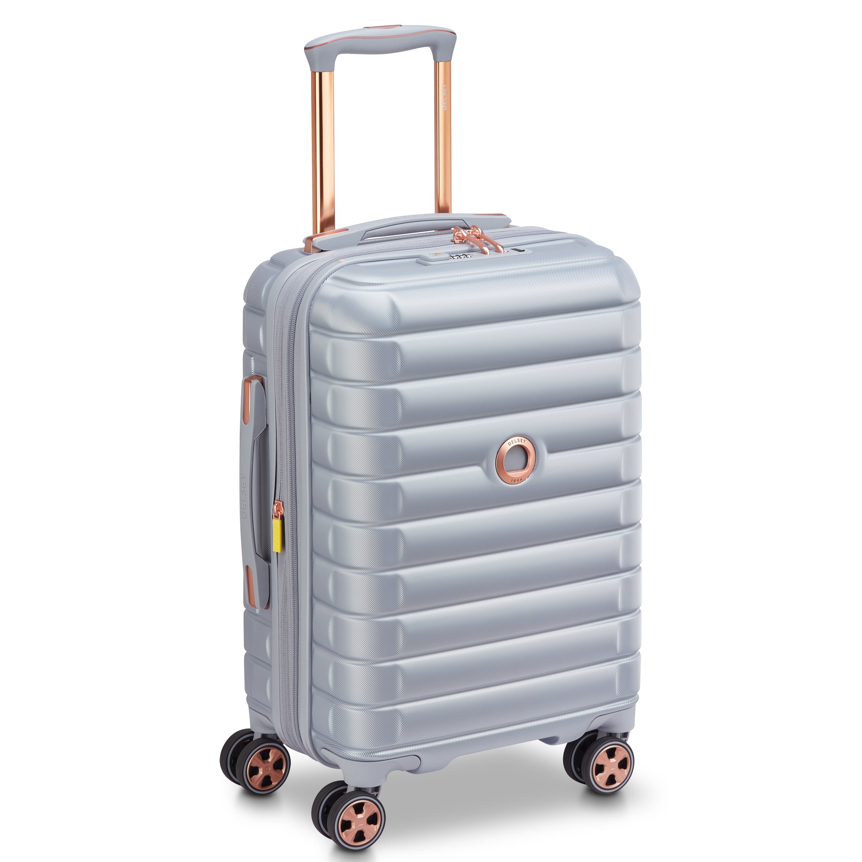 delsey-paris-shadow-5-0-kabinenkoffer-55-cm-platinum-erweiterbar image 2