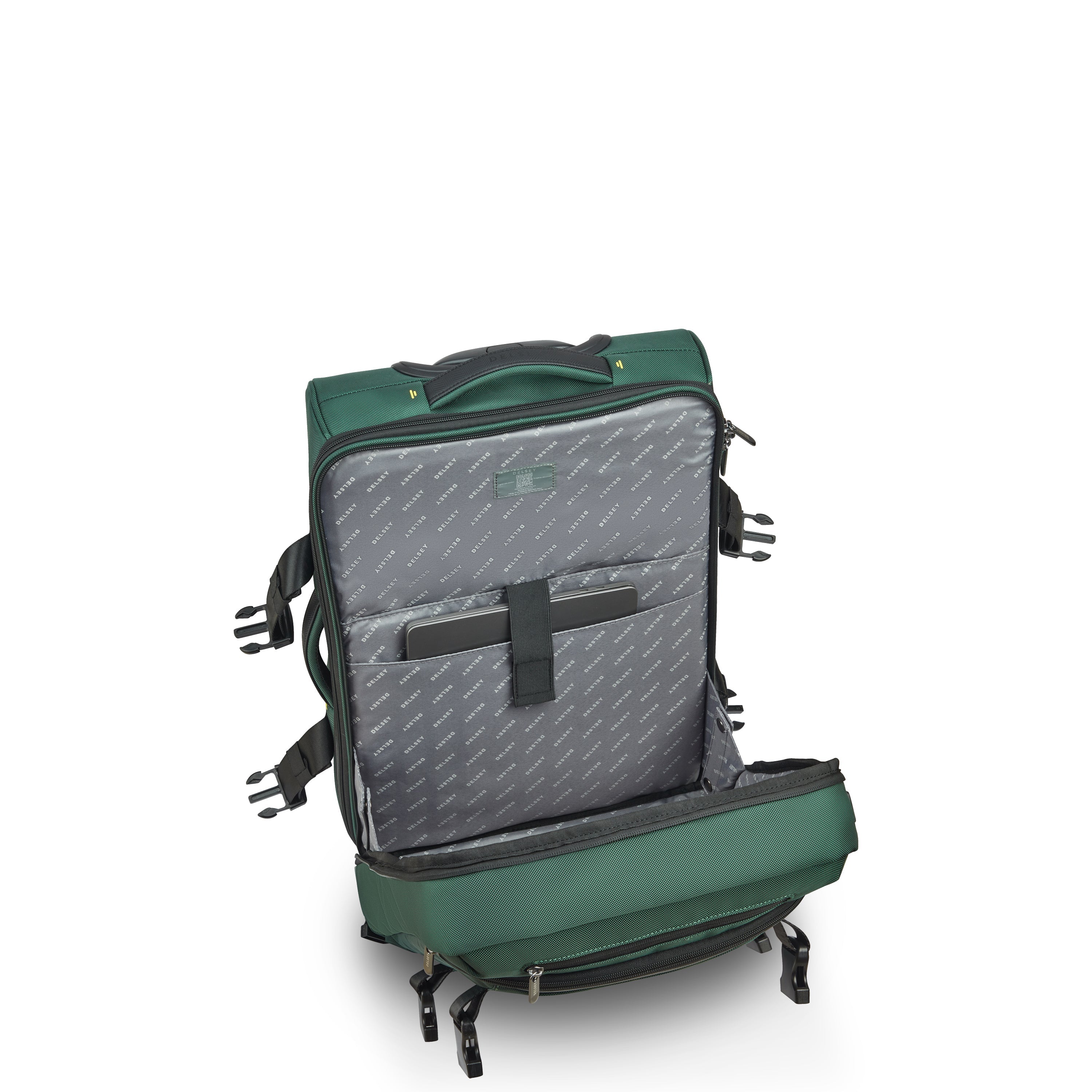 delsey-dlc-pro-trolley-rucksack-48l-olive-mit-rollen image 6