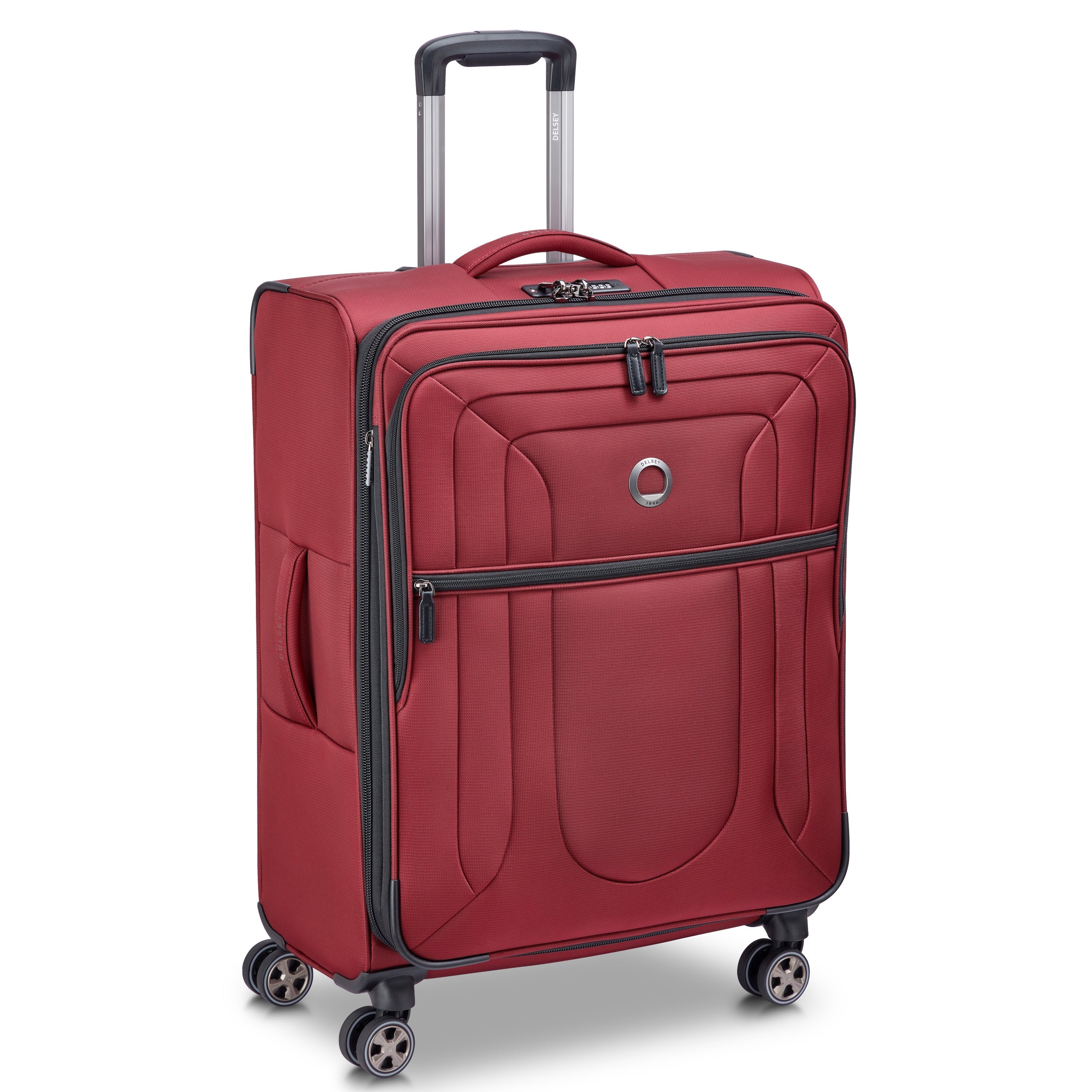 delsey-brochant-3-shadow-dlx-koffer-70-cm-bordeaux image 2