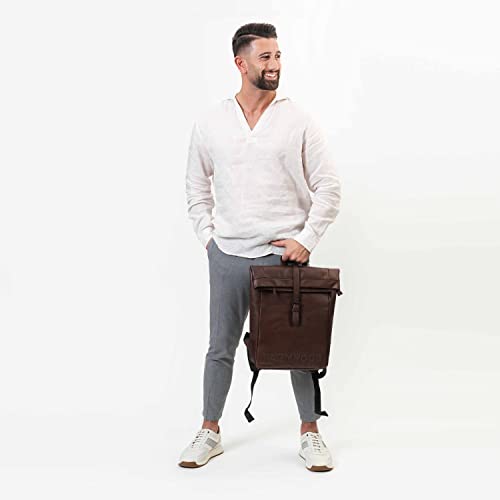 farmhood-memphis-rucksack-leder-41-cm-laptopfach-schnallen image 8