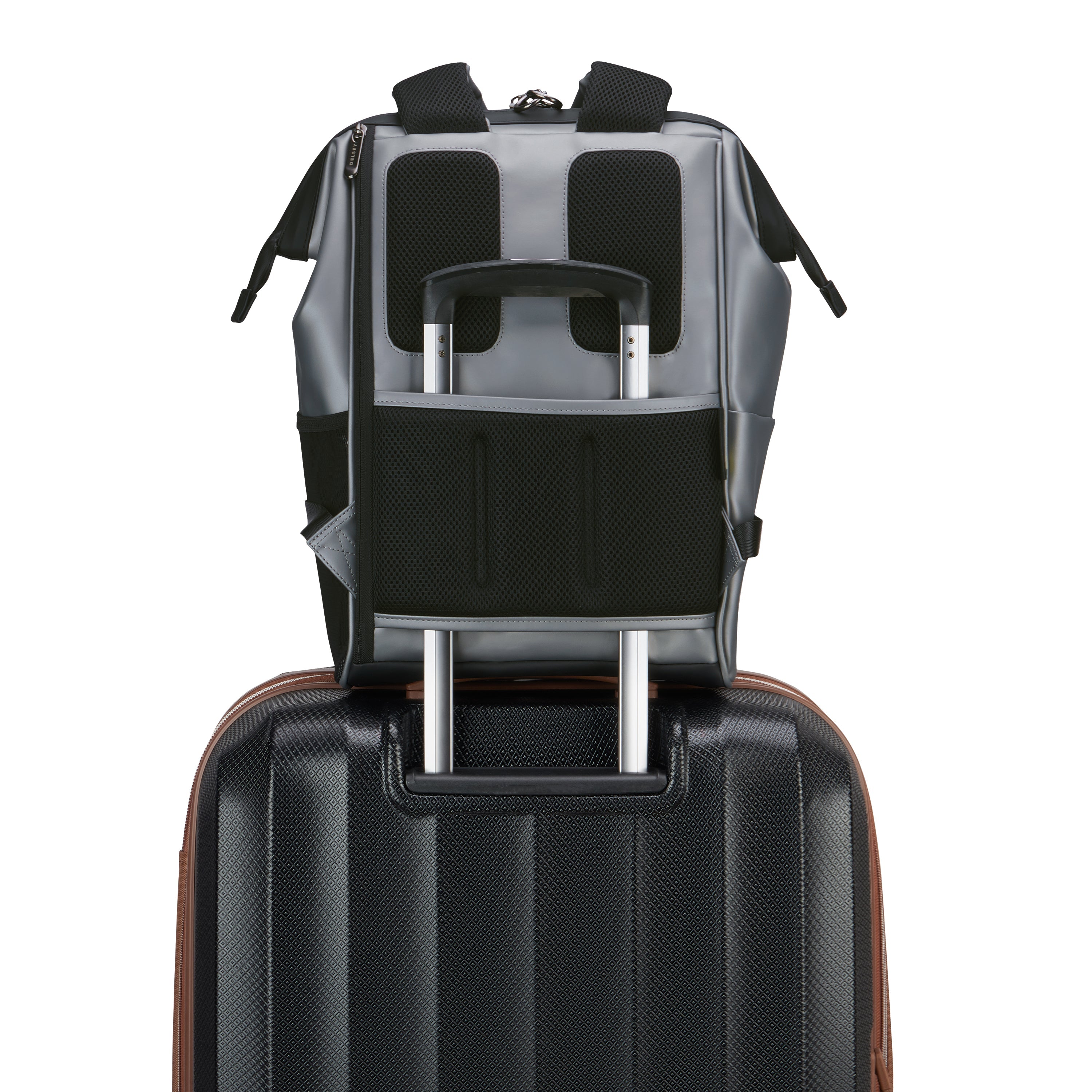 delsey-paris-turenne-soft-rucksack-23l-silber image 8