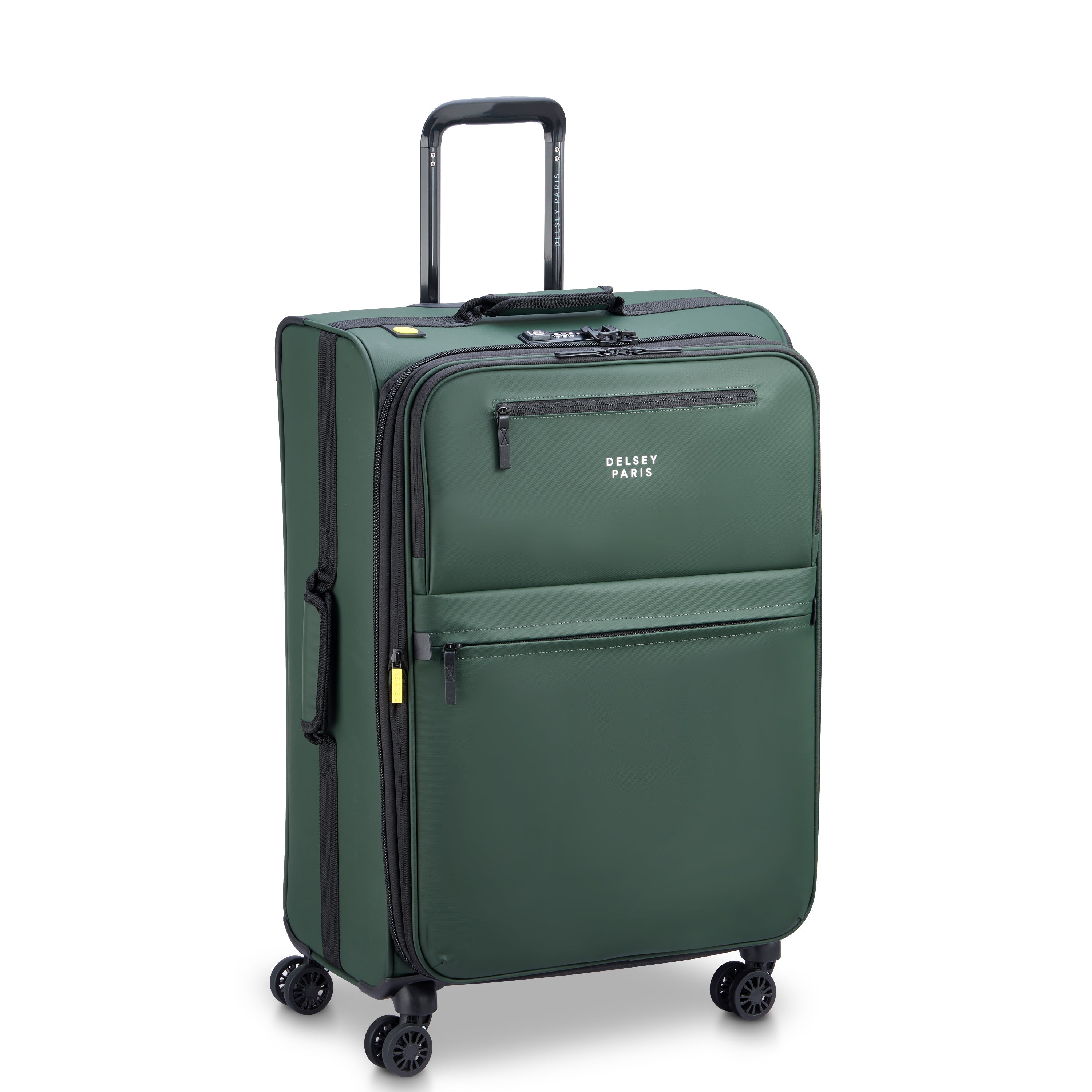 delsey-maubert-2-0-koffer-66-cm-erweiterbar-army-gr-n image 2