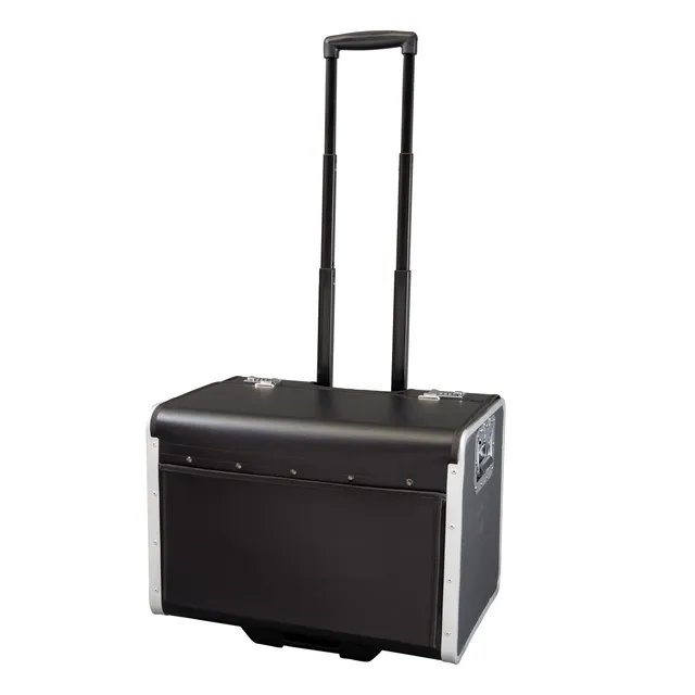 alumaxx-parma-aktenkoffer-pilotenkoffer-schwarz-zahlenschloss image 1