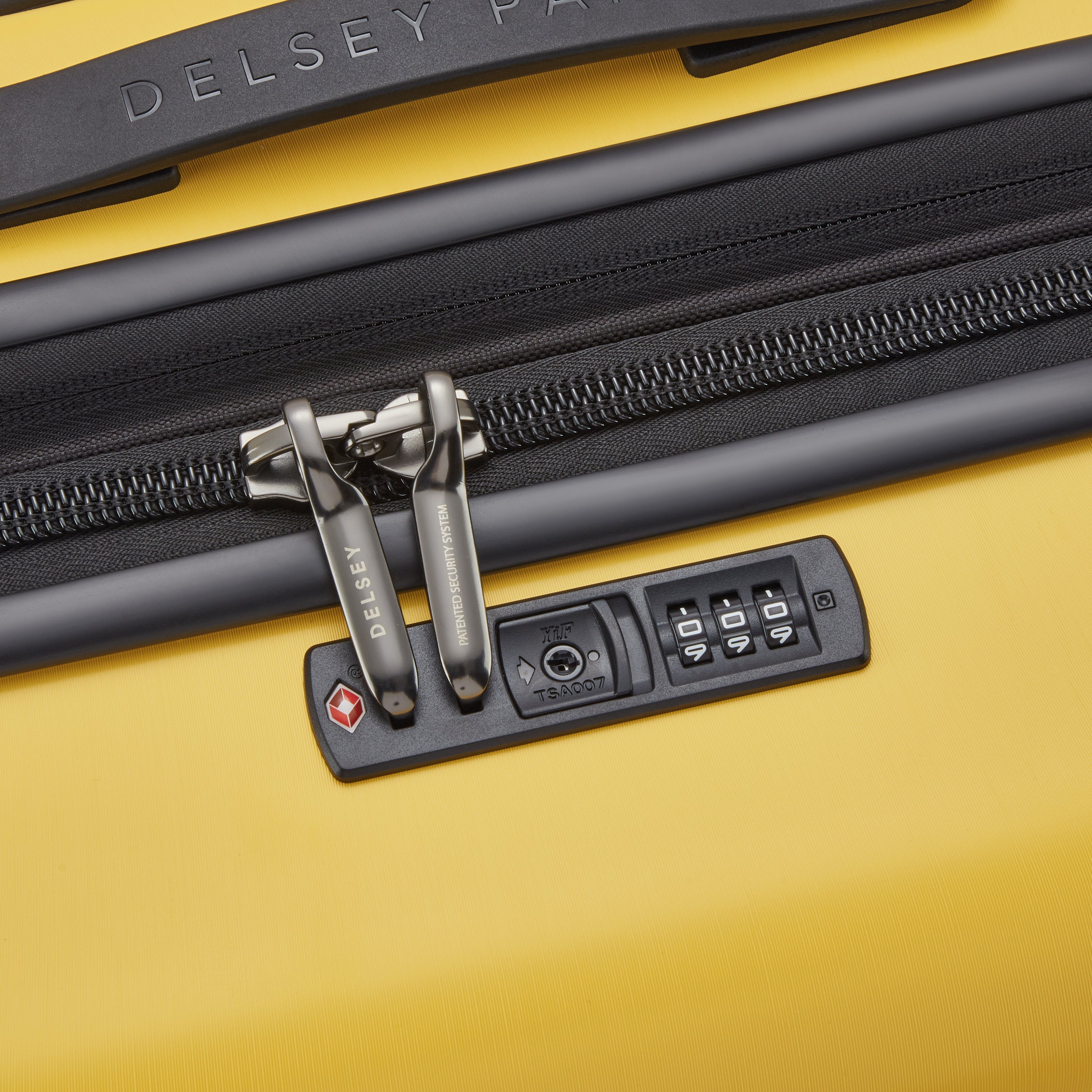 delsey-freestyle-66-cm-hartschalenkoffer-yellow-erweiterbar image 5