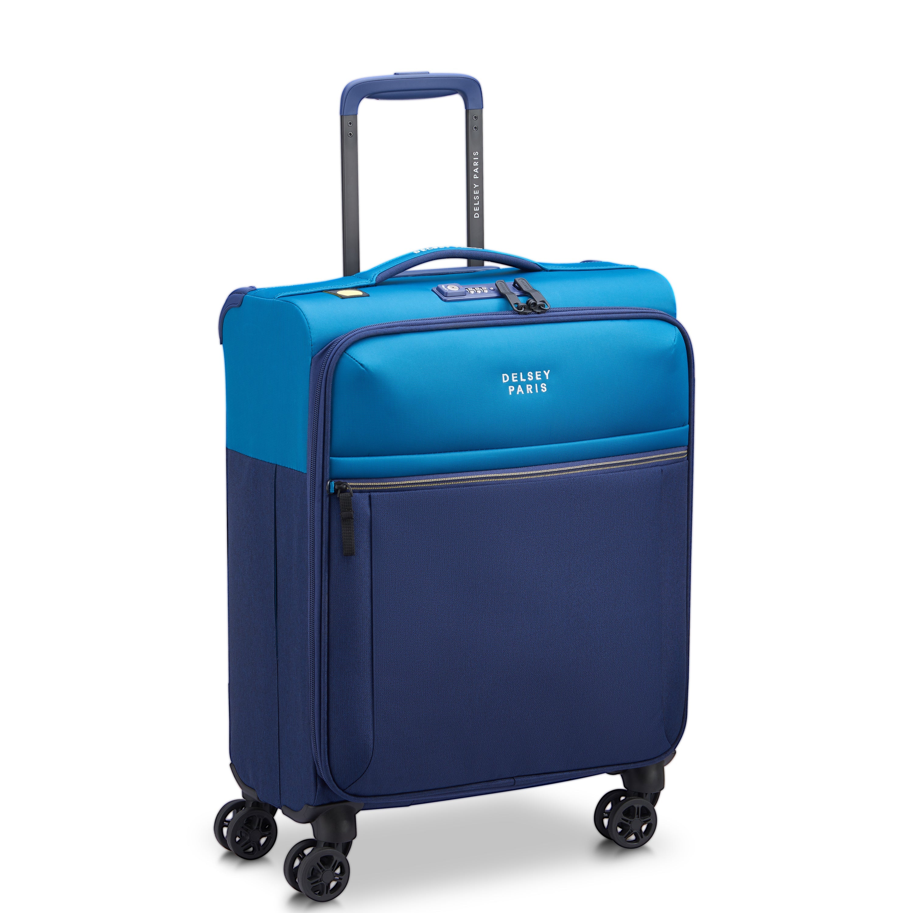delsey-paris-brochant-3-kabinenkoffer-55-cm-ultramarinblau-slim image 2