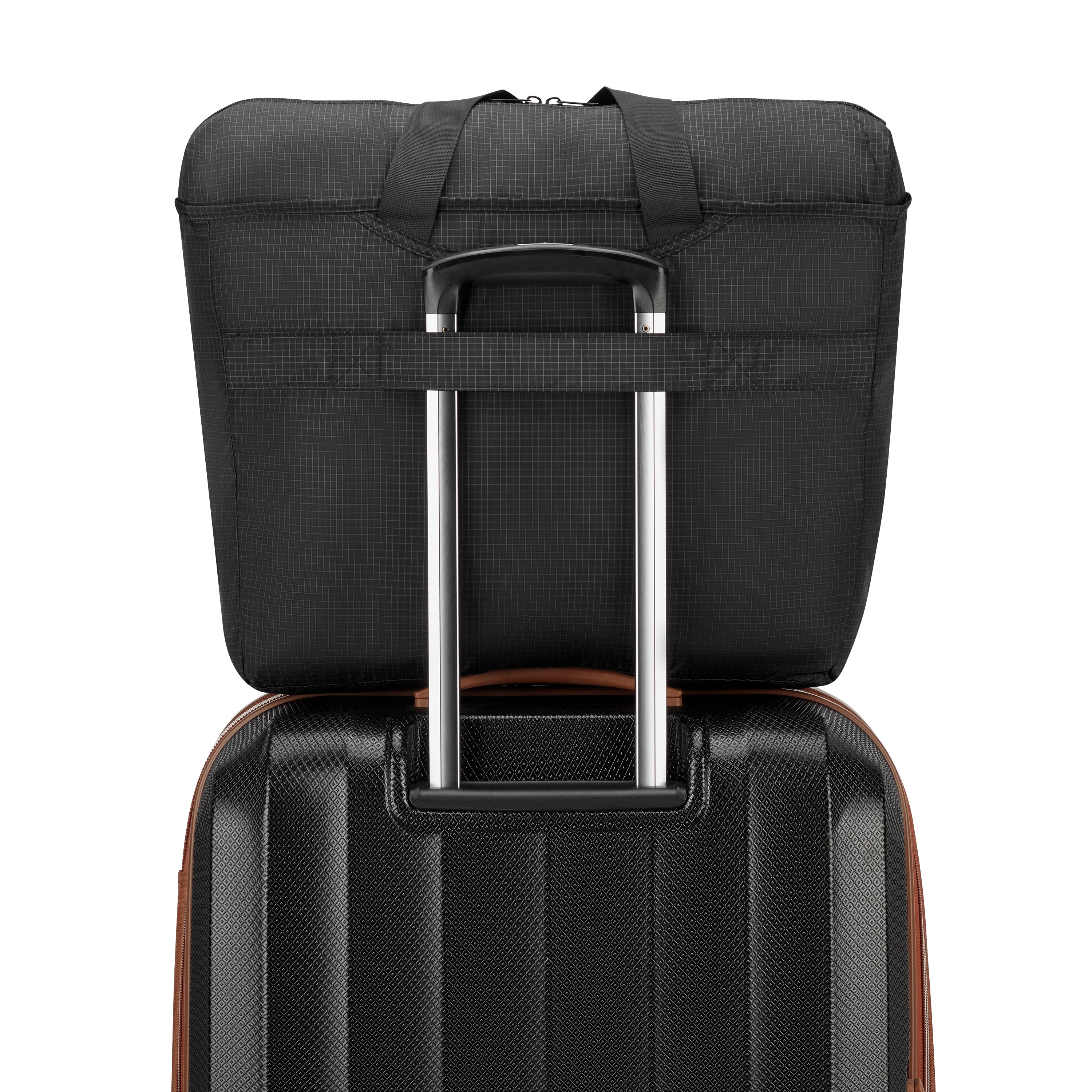 delsey-le-cuir-lisse-reisetasche-44-cm-schwarz-faltbar image 6
