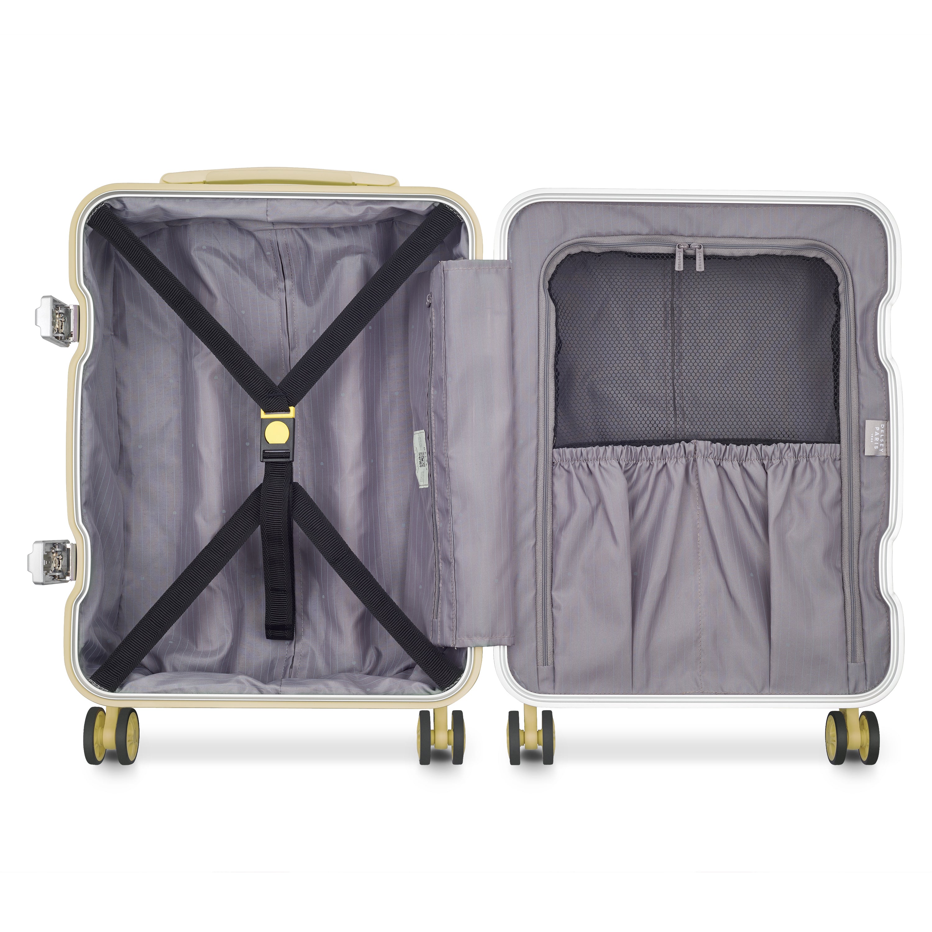 delsey-bastille-2-0-kabinenkoffer-55-cm-pale-yellow-slim image 3