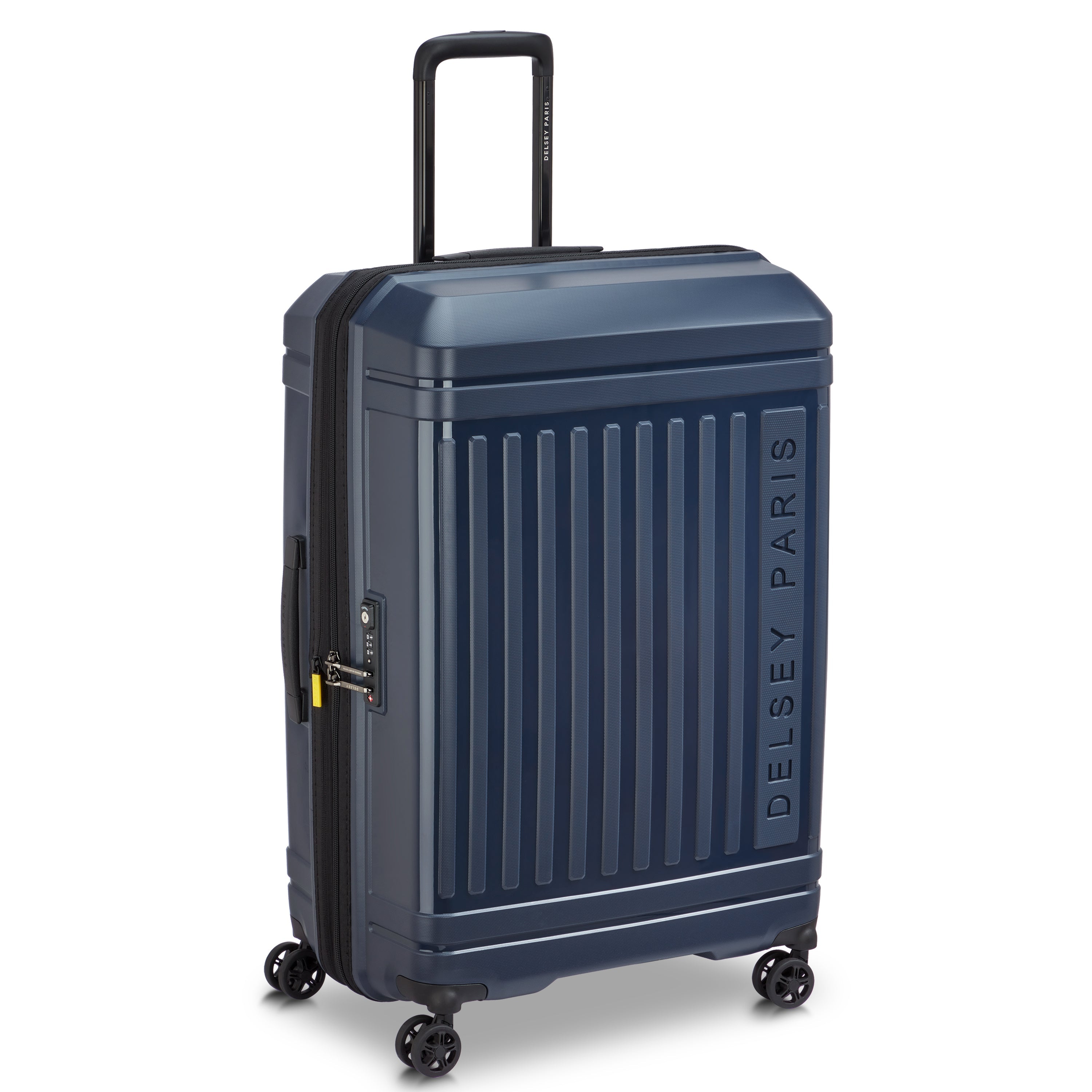 delsey-paris-belmont-plus-lutece-se-koffer-75-cm-navy-erweiterbar image 2