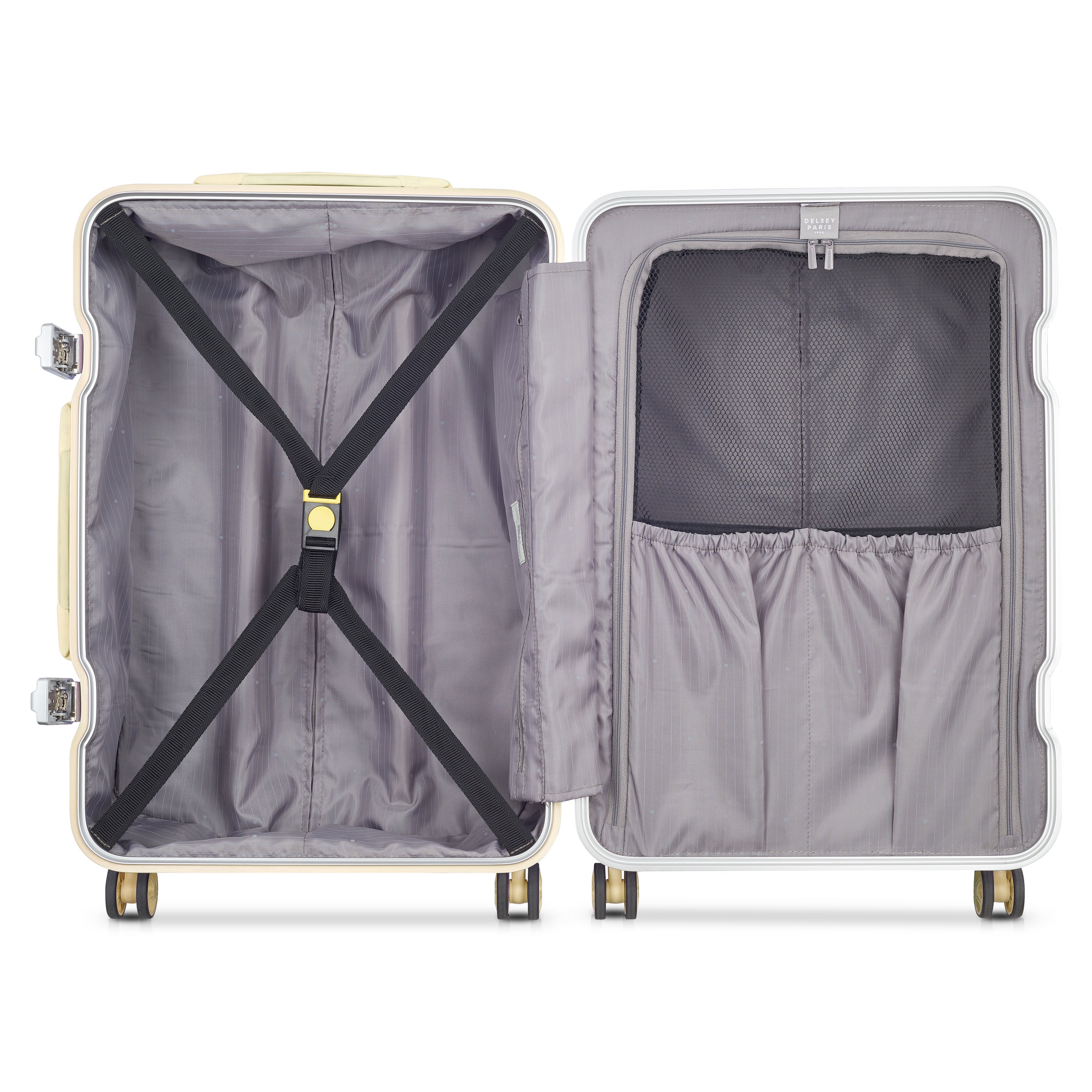 delsey-brochant-bastille-2-0-koffer-65-cm-hellgelb image 6