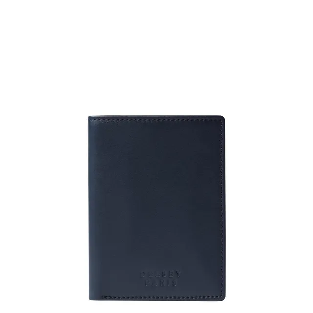 delsey-le-cuir-lisse-wallet-geldb-rse-navy-leder-damen image 1