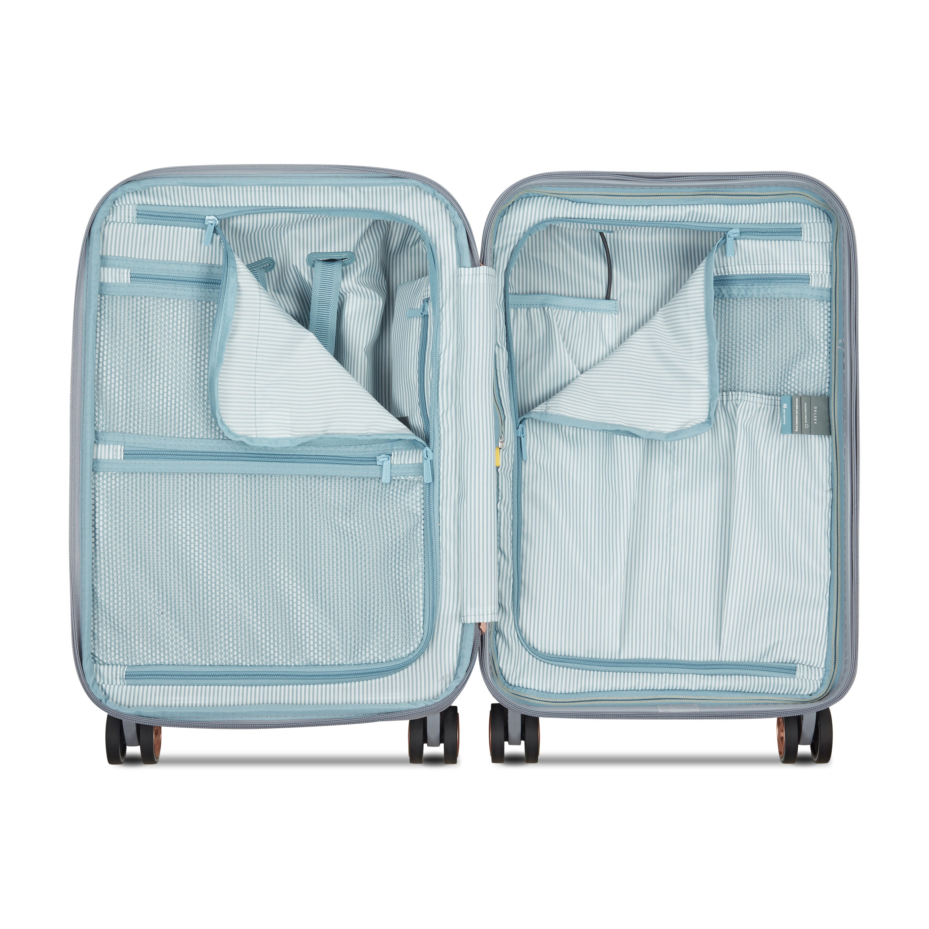 delsey-paris-shadow-5-0-kabinenkoffer-55-cm-platinum-erweiterbar image 7