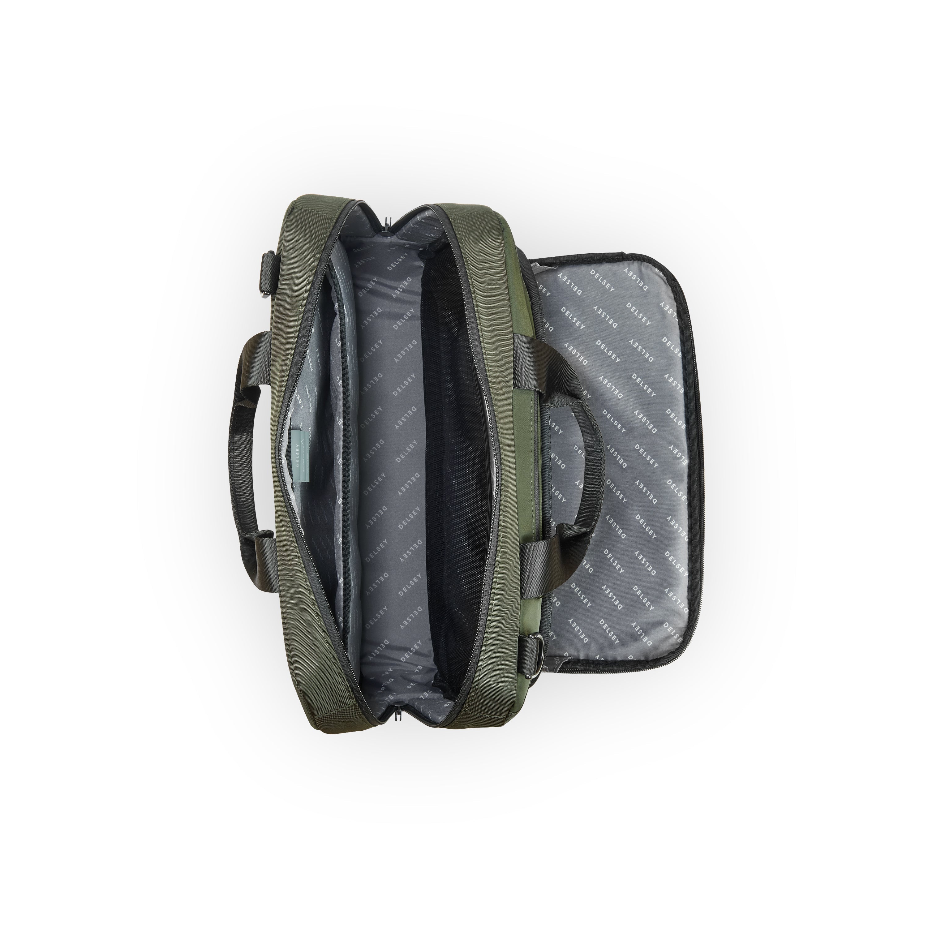 delsey-paris-dlc-2-0-aktentasche-olive-laptopfach image 3
