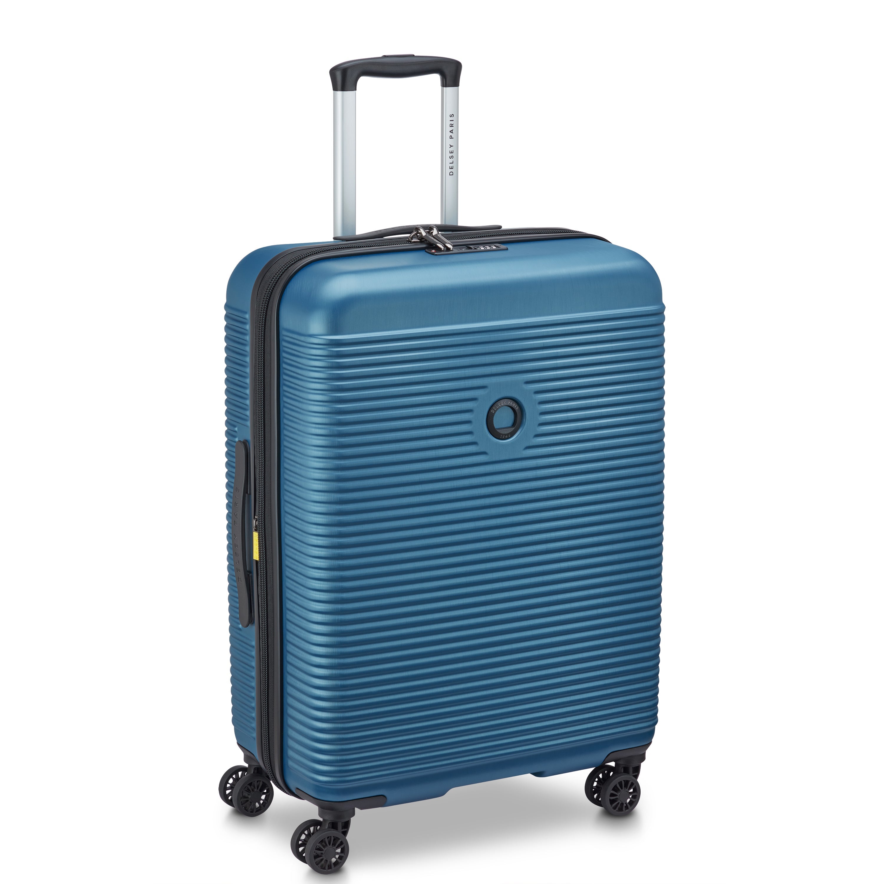 delsey-carrousel-2-freestyle-koffer-66-cm-blau-erweiterbar-2 image 2