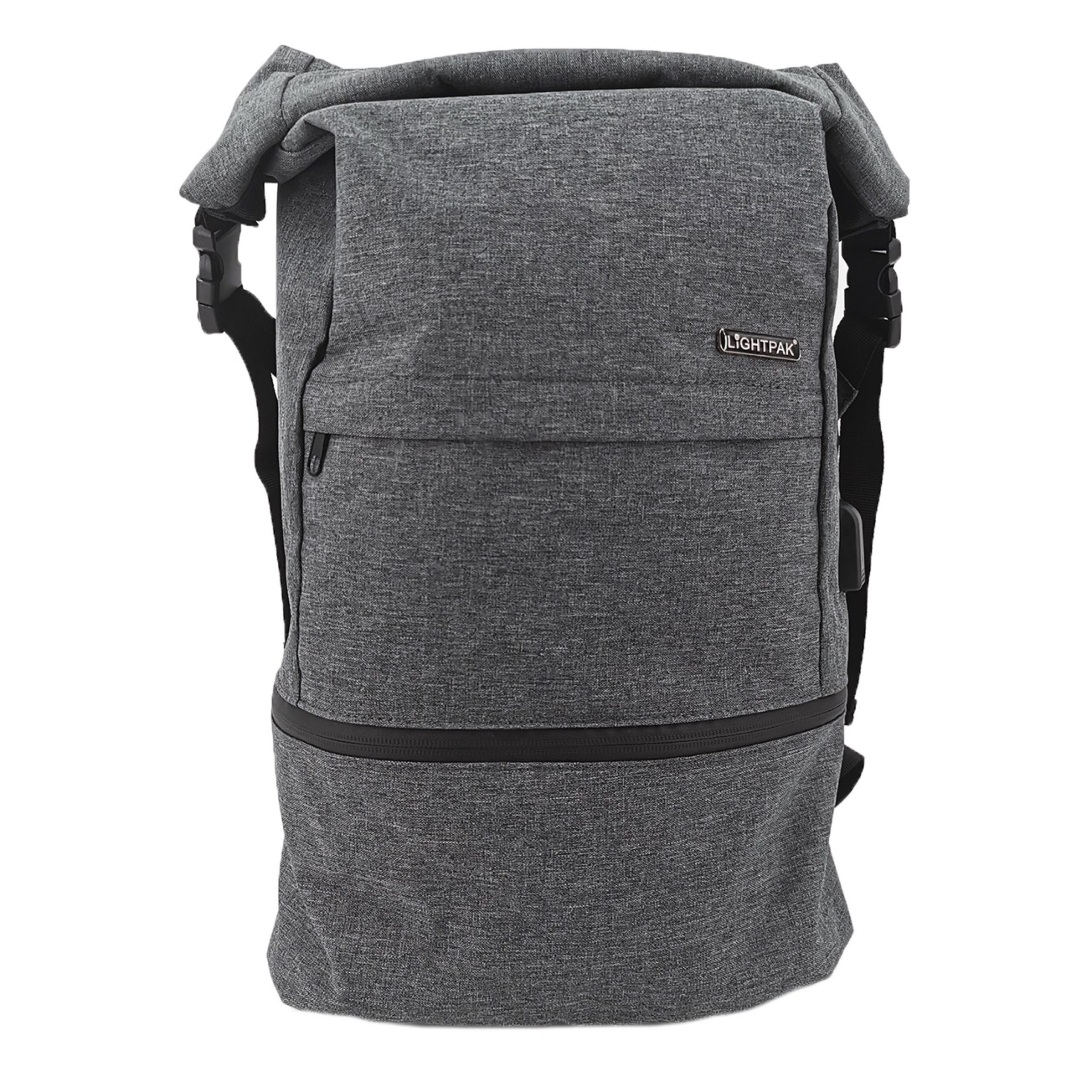 alumaxx-base-rucksack-grau-17-zoll-laptop-usb image 1