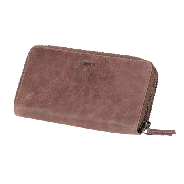 mika-damengeldb-rse-querformat-grau-braun-leder-rfid-frei image 1
