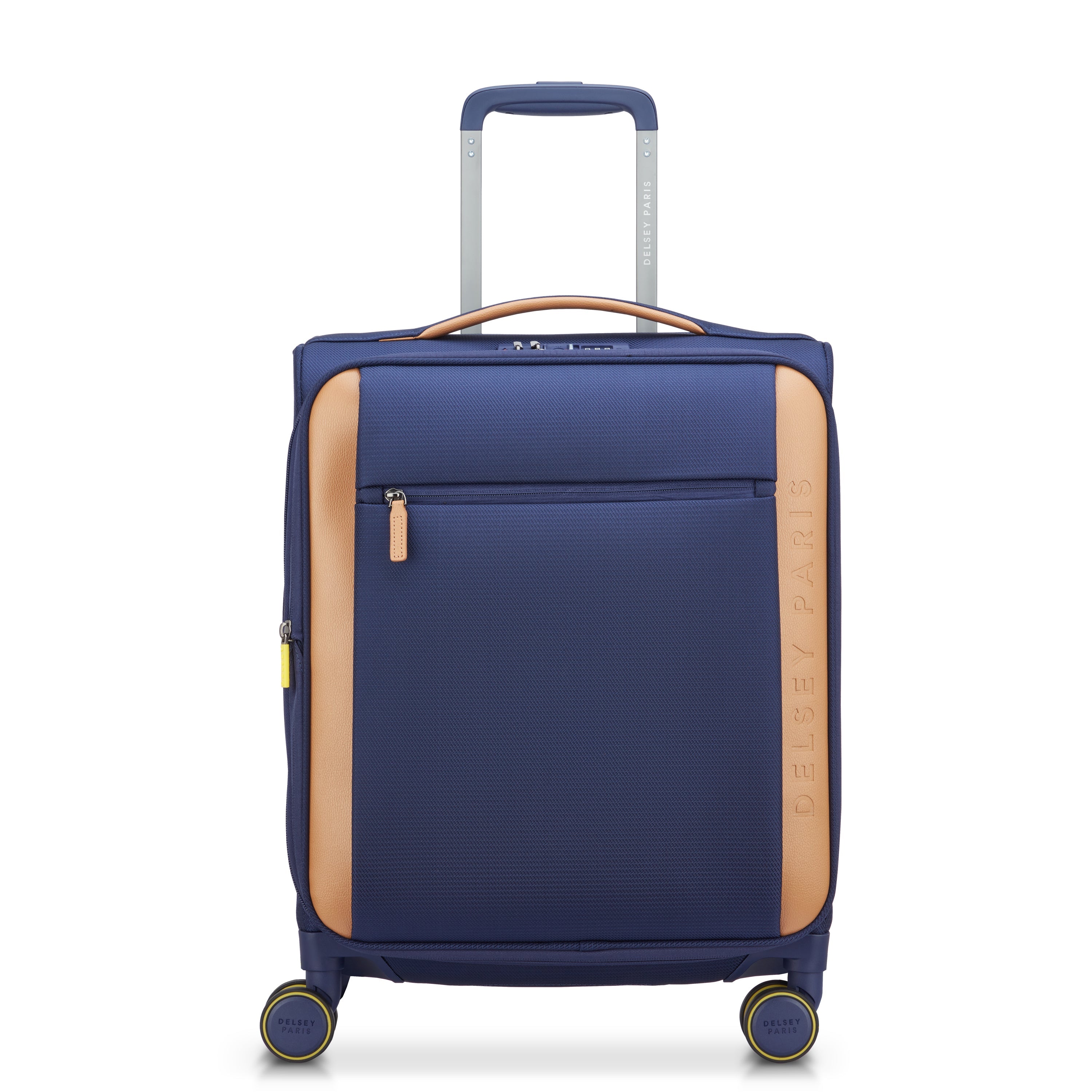 delsey-montmartre-3-kabinenkoffer-55-cm-navy-erweiterbar-2 image 1