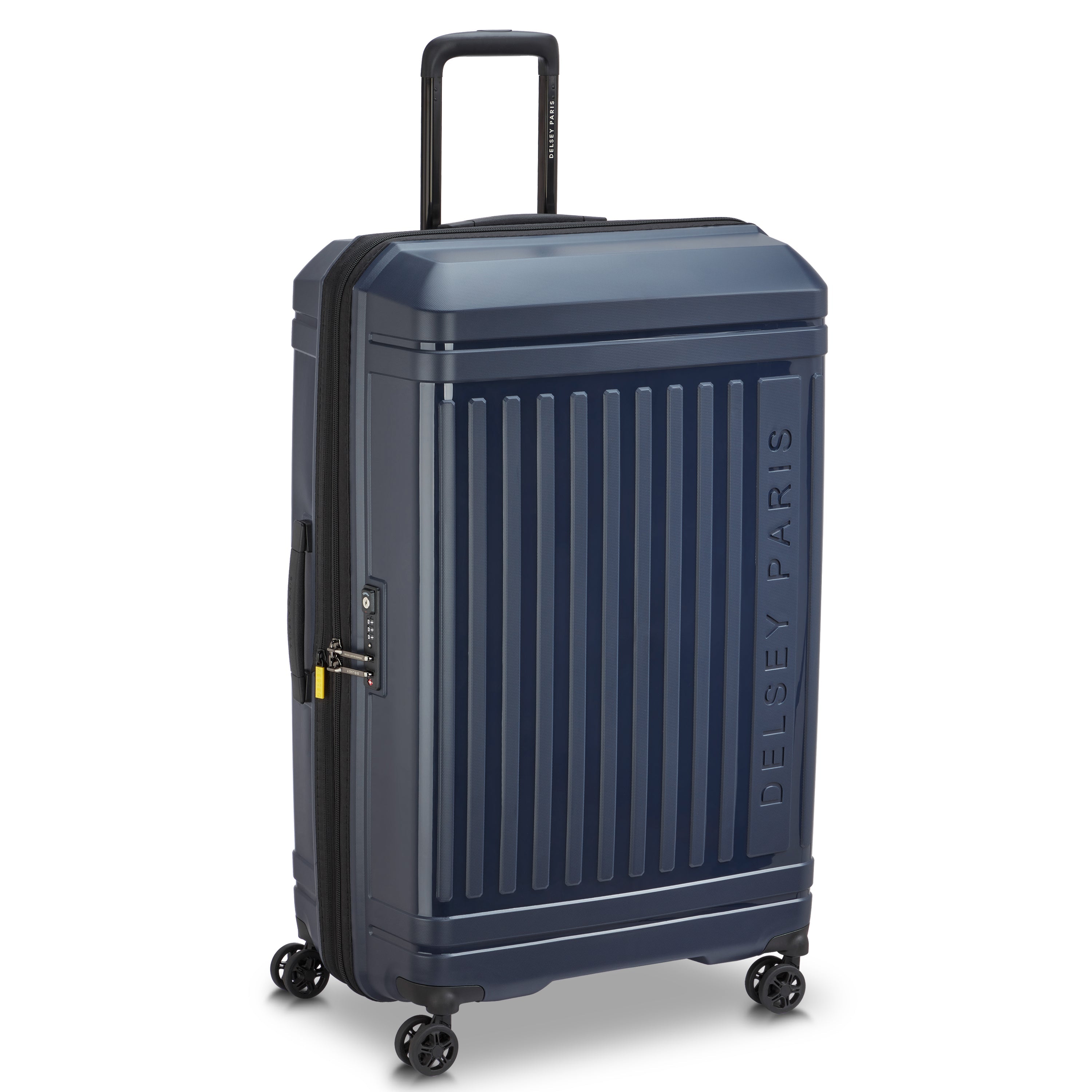 delsey-paris-belmont-plus-lutece-se-koffer-79-cm-navy-erweiterbar image 2