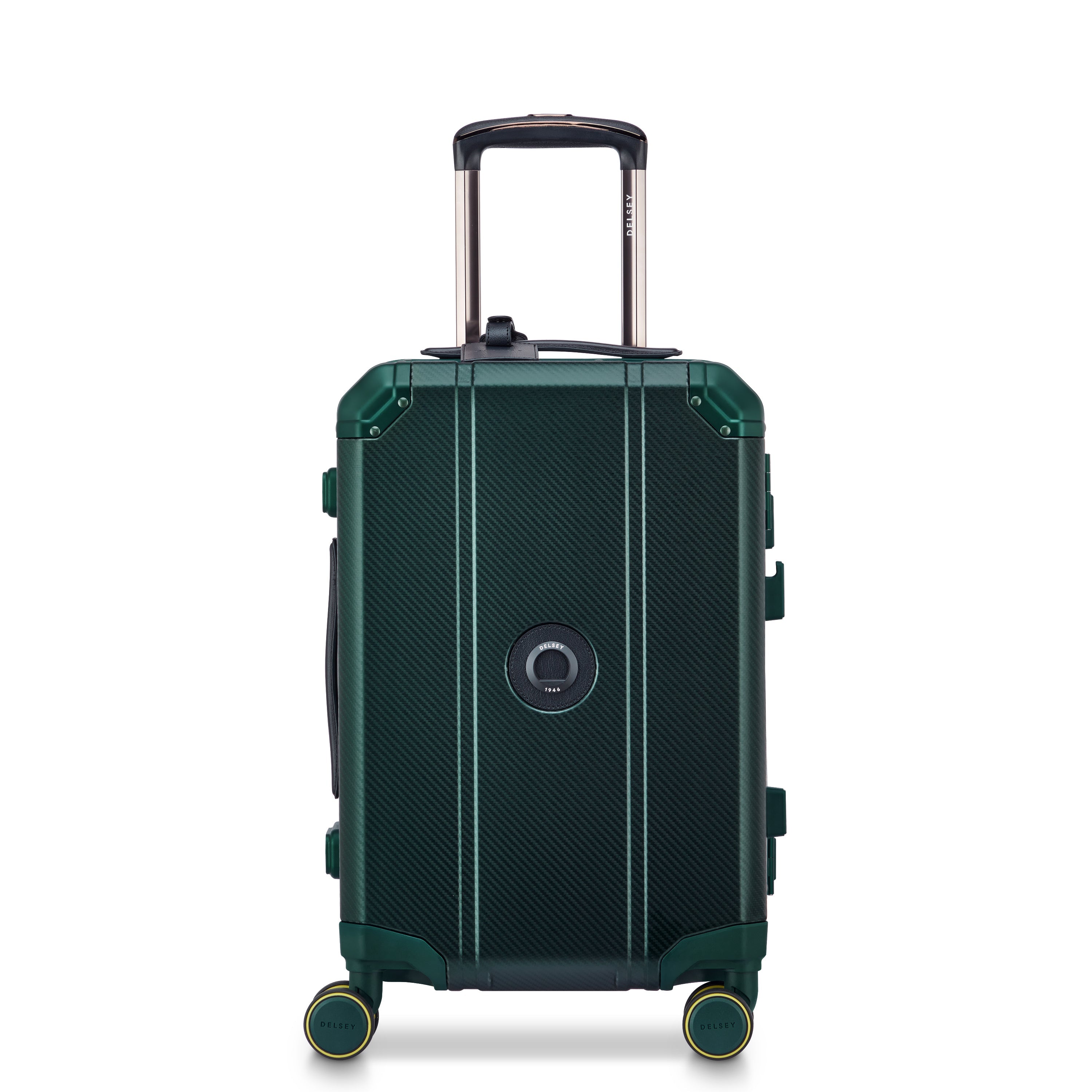 delsey-alu-r-aluminium-kabinenkoffer-55-cm-gr-n image 1