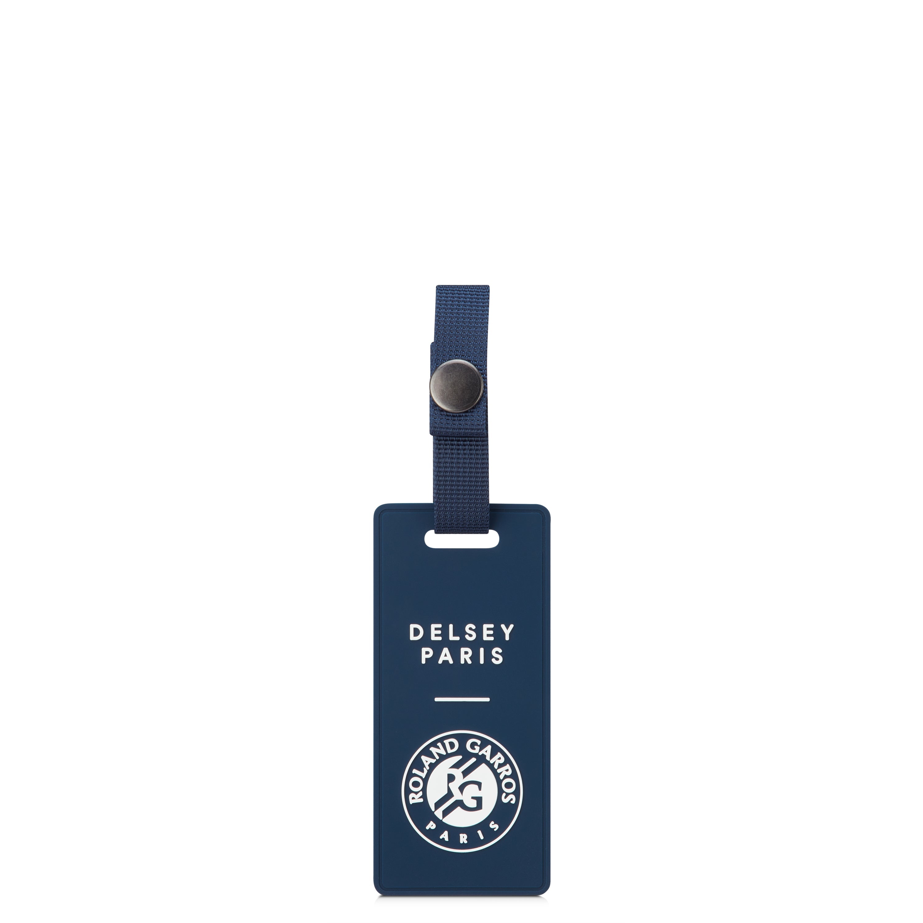 delsey-le-cuir-lisse-kofferanh-nger-navy-blue-leder image 1