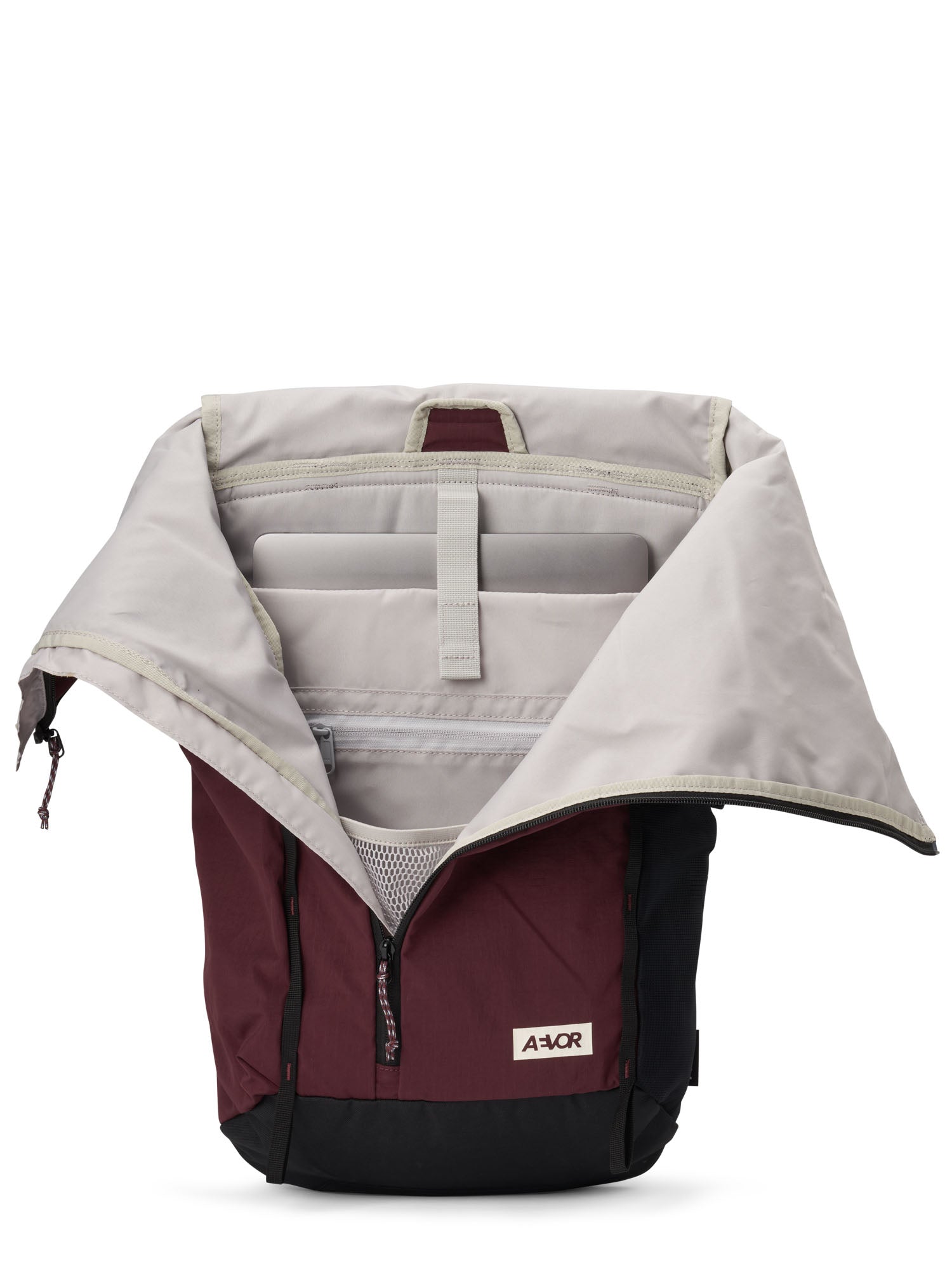 aevor-active-pack-rucksack-burgundy-laptopfach image 4