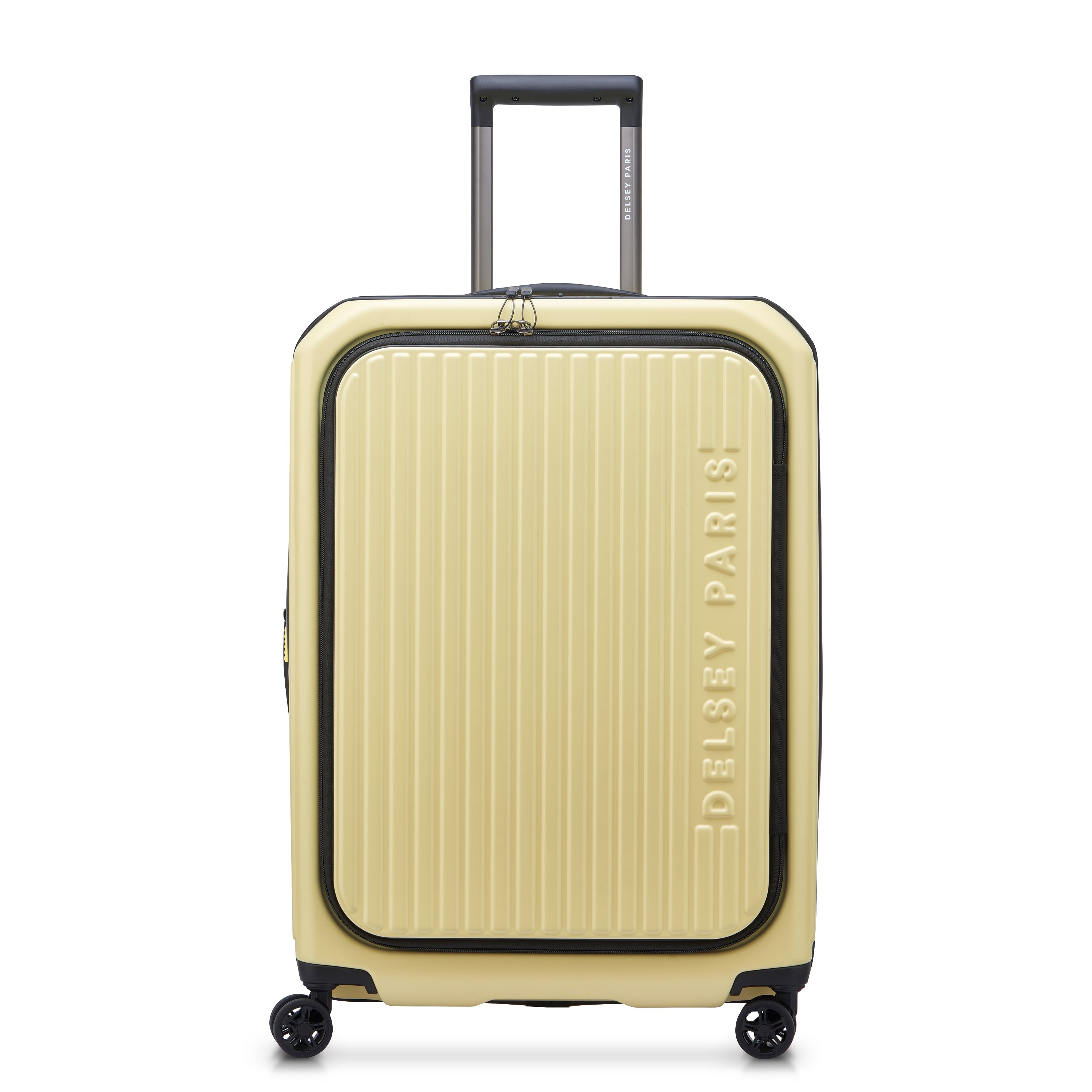 delsey-brochant-3-securitime-zip-koffer-65-5-cm-gelb image 1