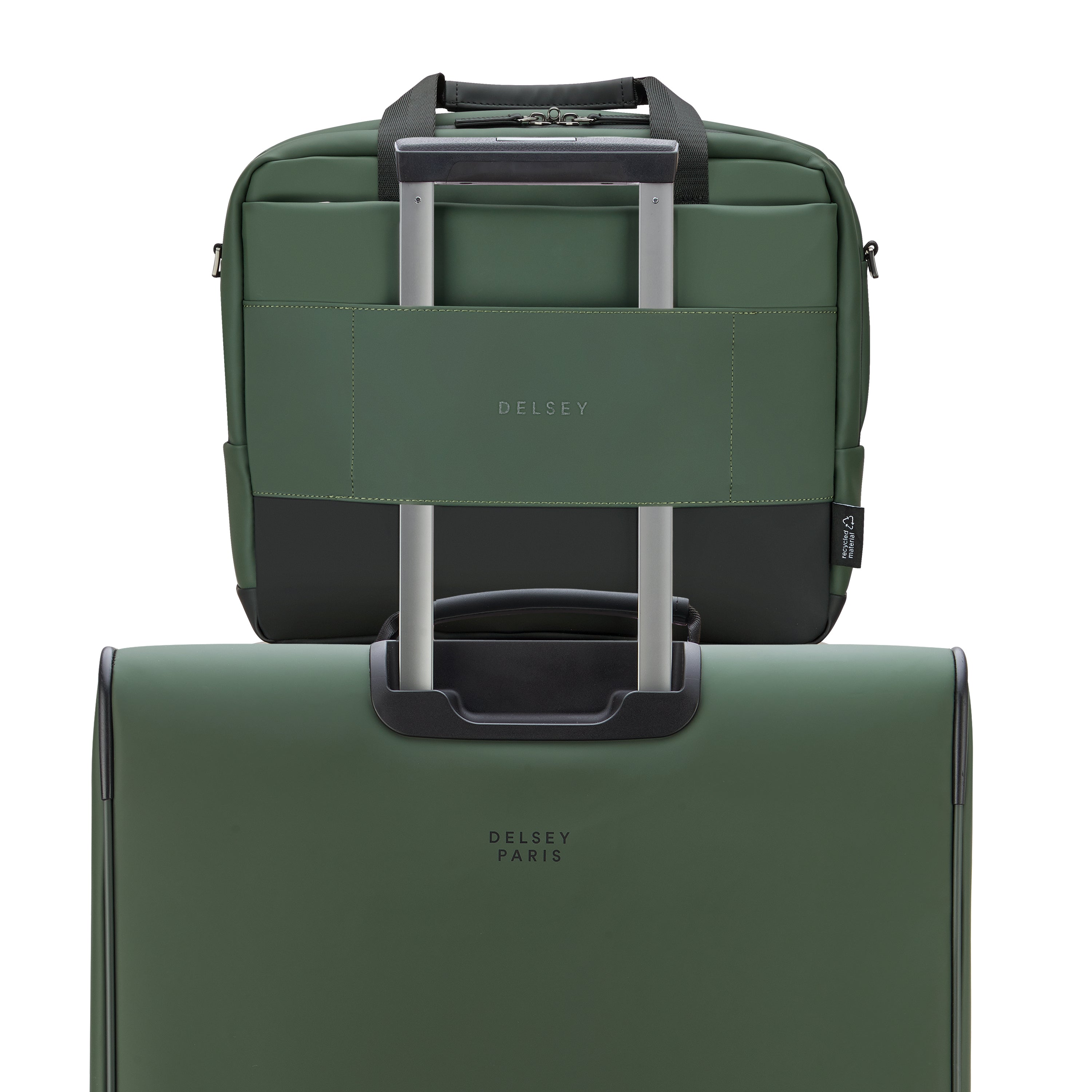 delsey-turenne-soft-laptoptasche-green-business-notebooktasche image 7