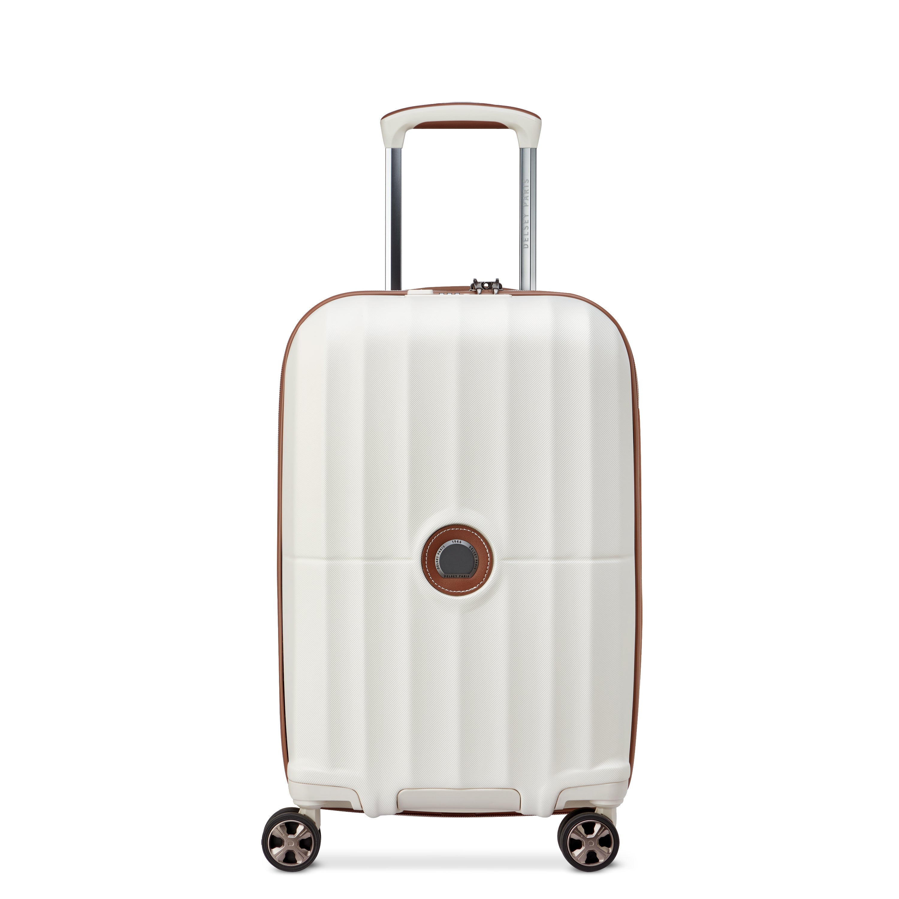 delsey-carrousel-2-kabinenkoffer-55cm-off-white-erweiterbar image 1