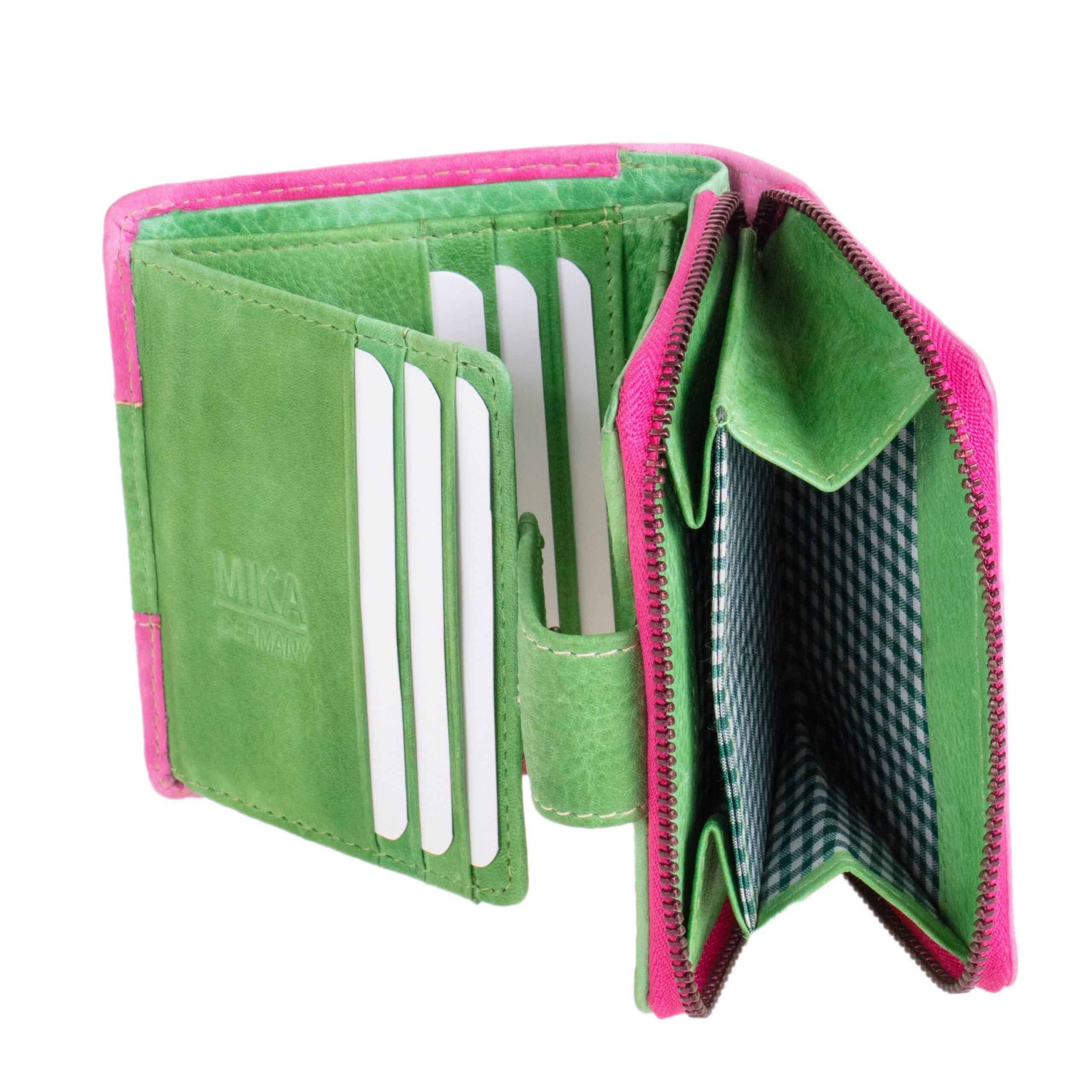 alumaxx-damengeldb-rse-zweifarbig-pink-gr-n-leder image 2