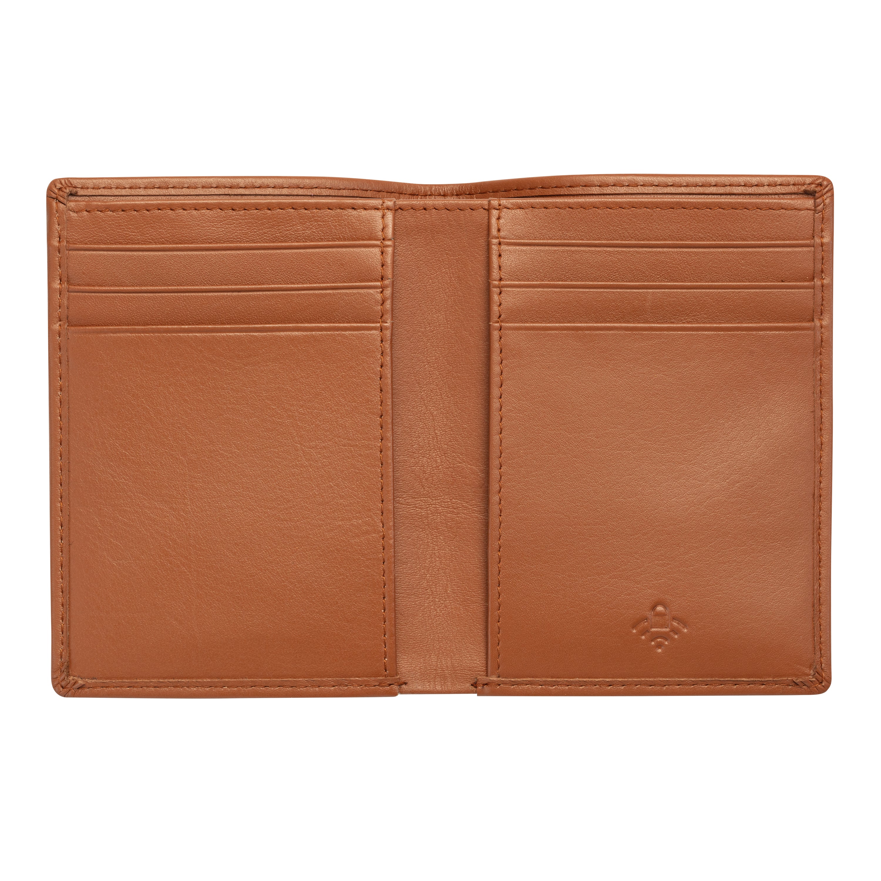 delsey-paris-le-cuir-lisse-geldb-rse-cognac-leder image 7