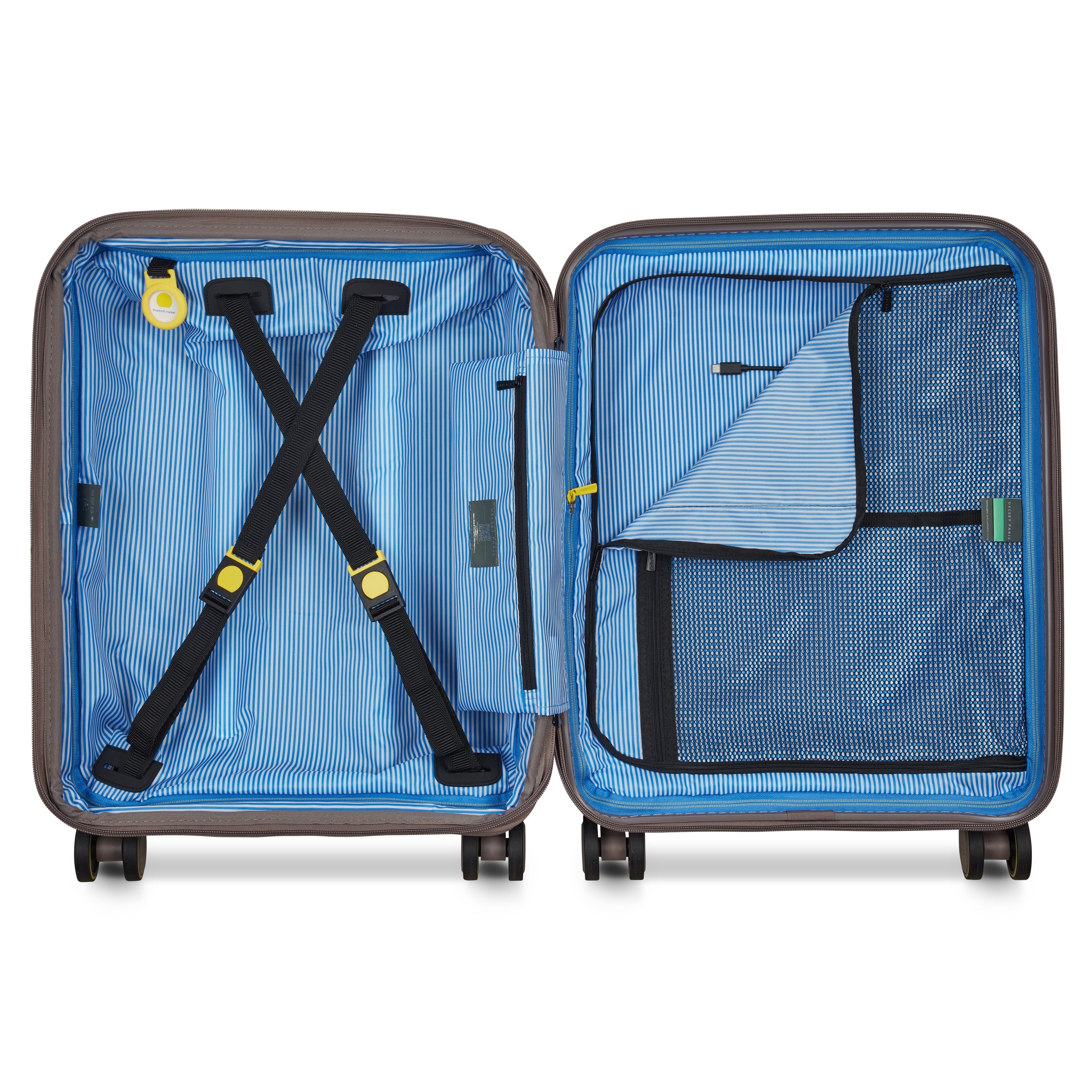 delsey-paris-belmont-plus-lutece-55-handgep-ck-koffer-braun-erweiterbar image 6