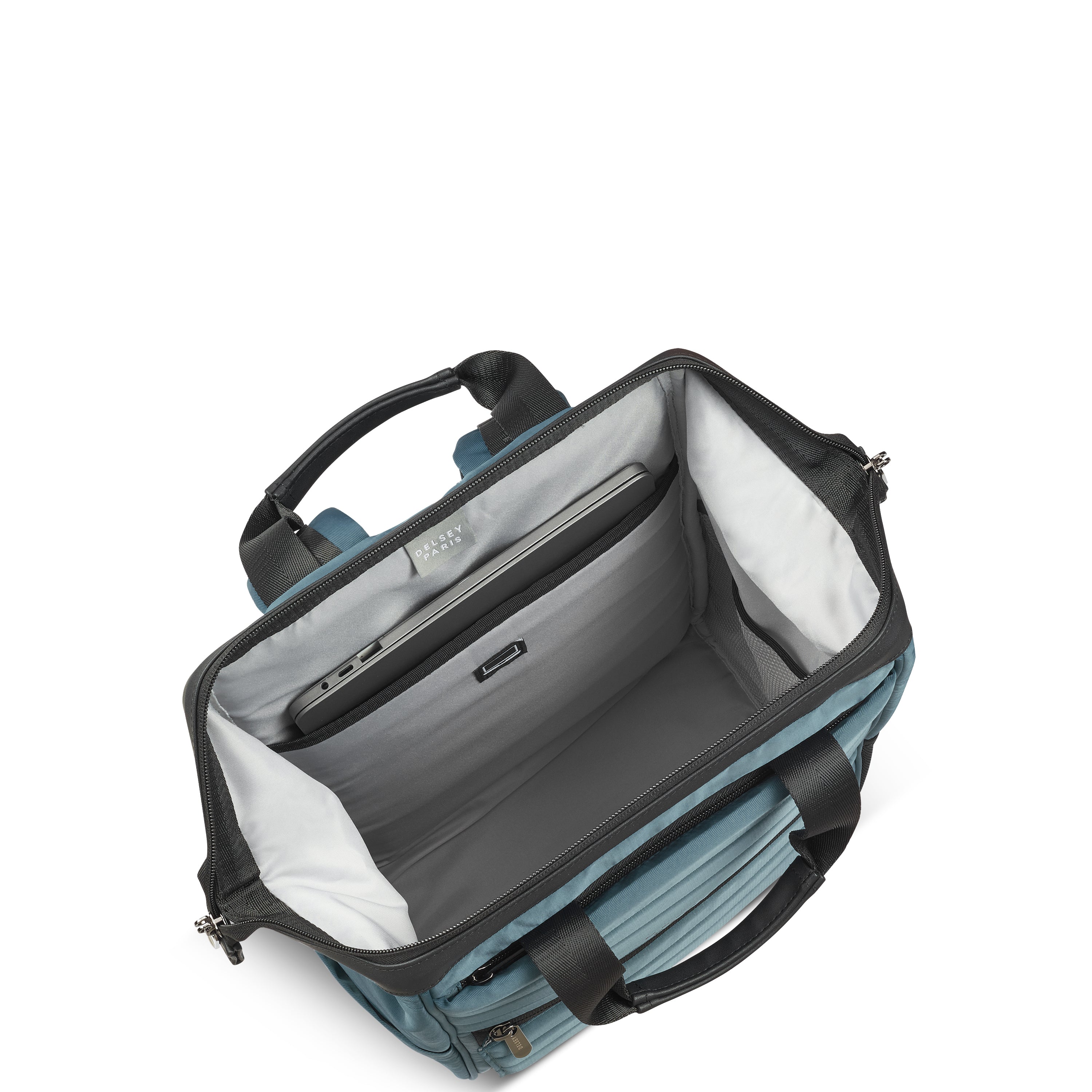 delsey-shadow-5-0-rucksack-25l-gr-n-laptop-damen image 3
