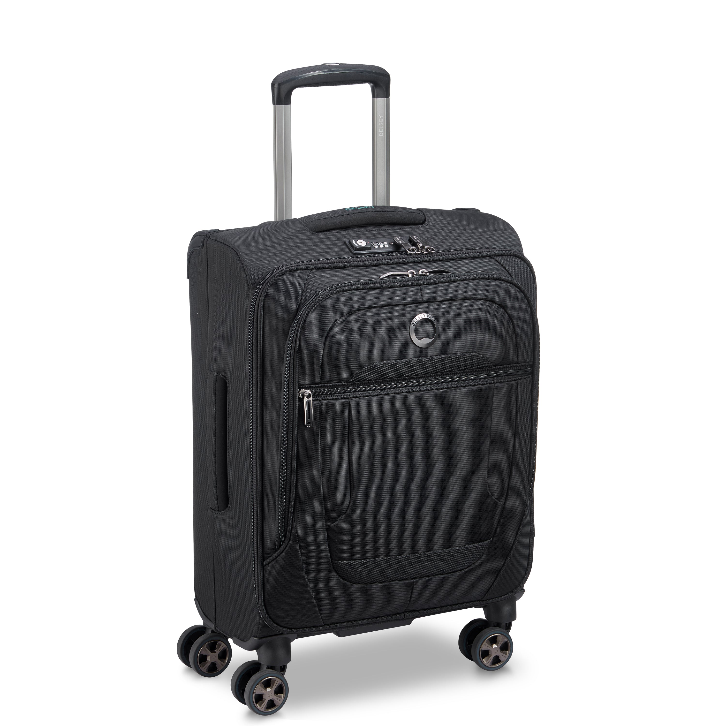 delsey-helium-ultimate-helium-dlx-kabinenkoffer-55-cm-schwarz image 2
