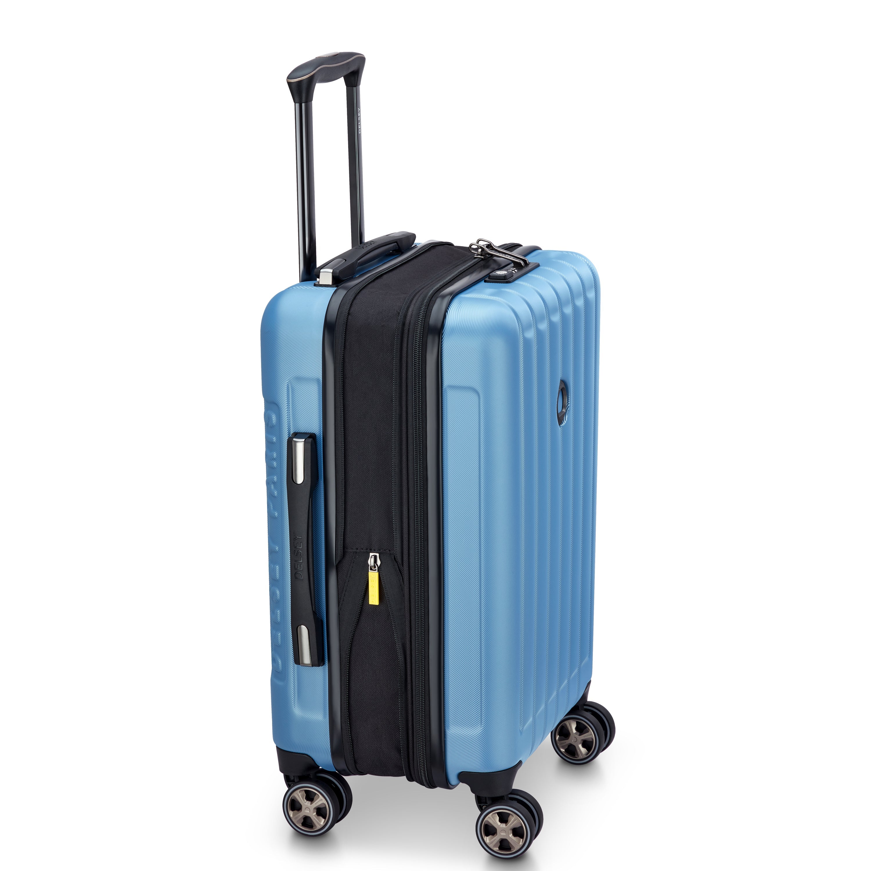 delsey-belmont-plus-longitude-kabinenkoffer-55-cm-blau-erweiterbar image 7