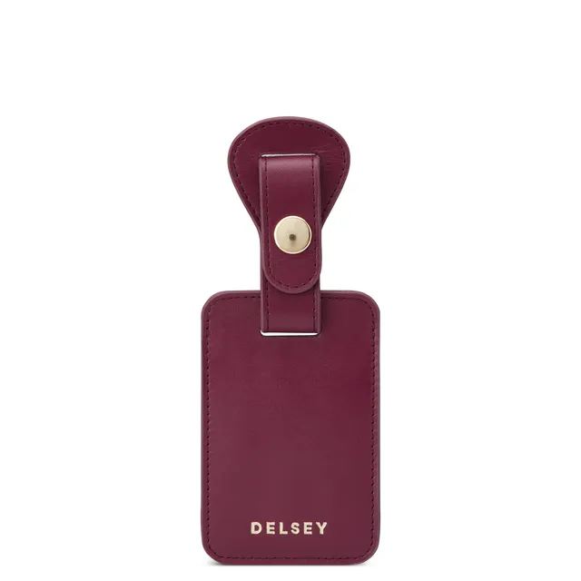 delsey-le-cuir-lisse-kofferanh-nger-gep-ckanh-nger-burgundy image 1