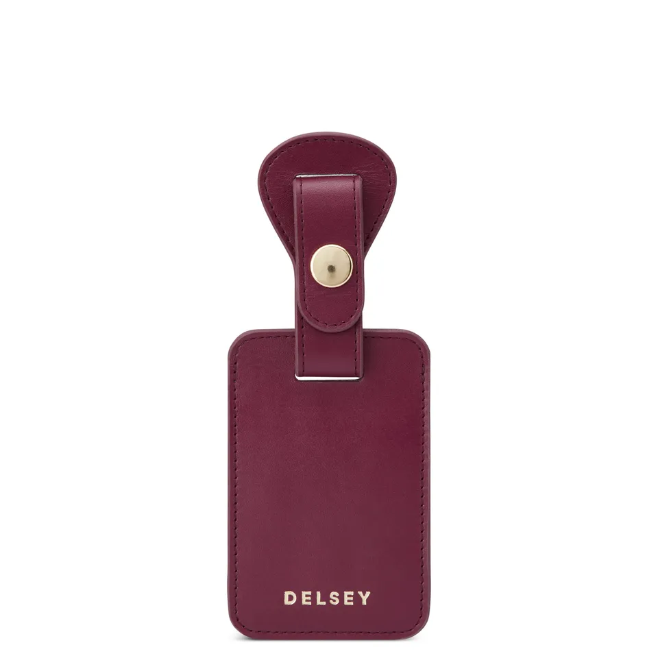 delsey-le-cuir-lisse-kofferanh-nger-gep-ckanh-nger-burgundy image 1