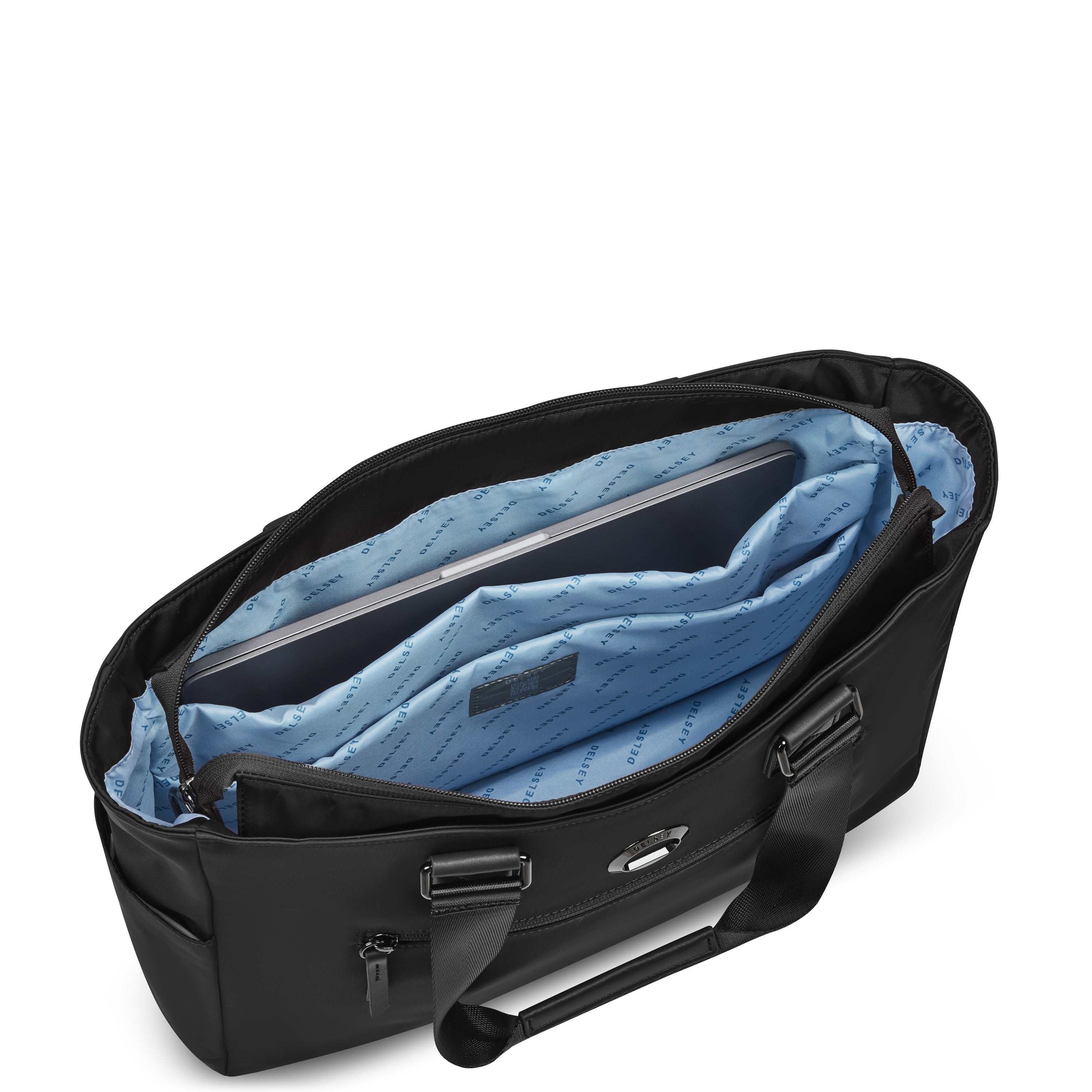 delsey-elegance-victoire-tote-bag-45-5-cm-schwarz-laptop image 4